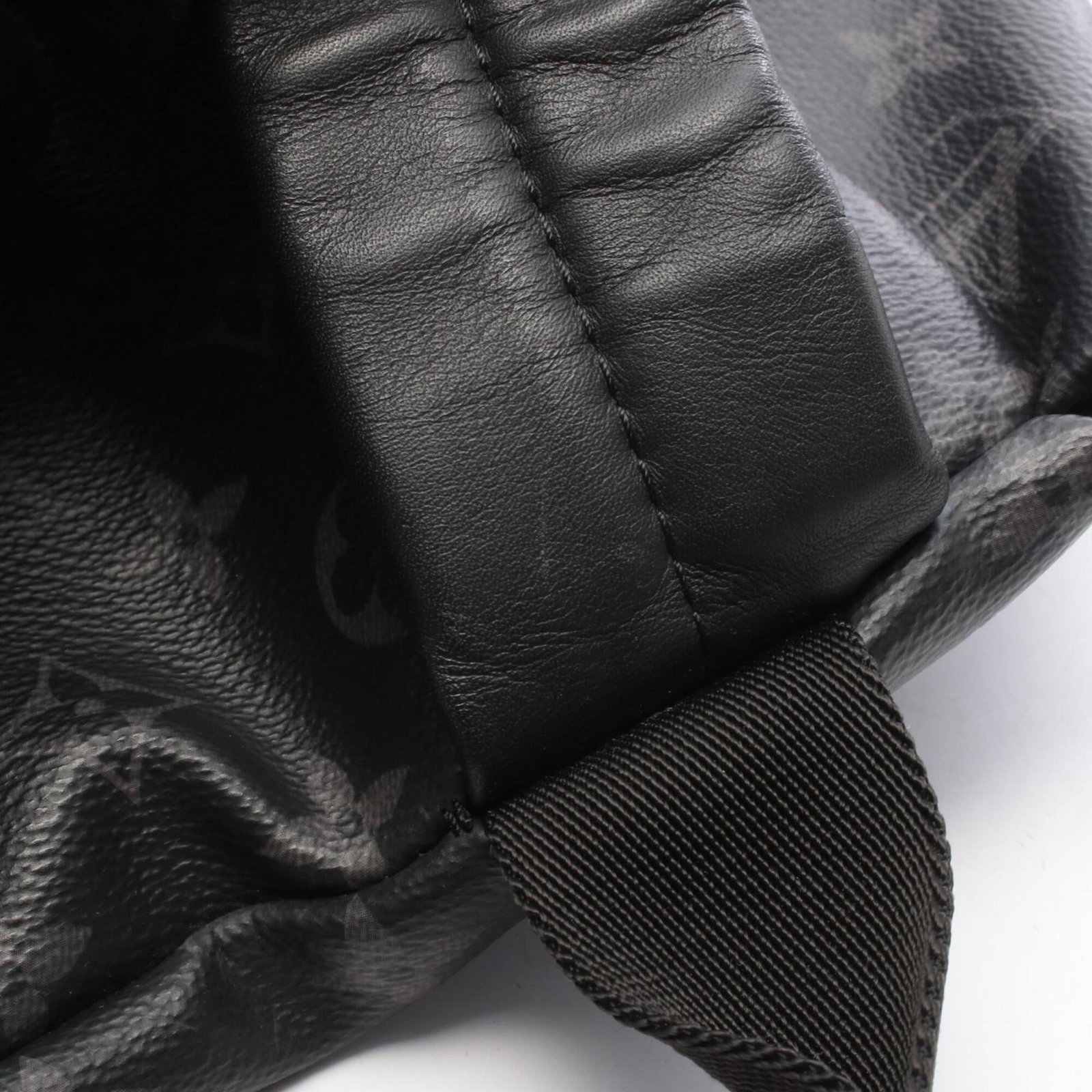 Monogram Eclipse Leather Louis Vuitton Backpack - 8
