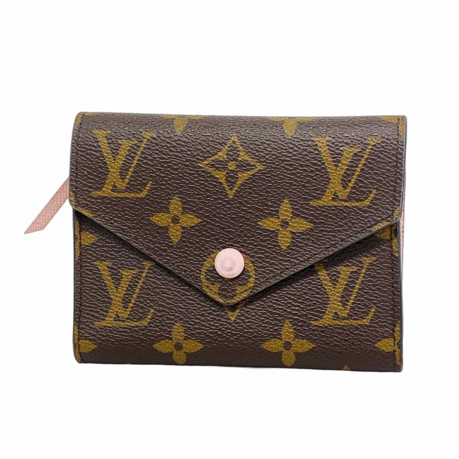 Louis Vuitton Wallet (Tri-Fold): Louis Vuitton Wallet (Tri-Fold) The Louis Vuitton tri-fold wallet boasts classic design with clean lines and timeless elegance. Made from high-quality materials, its sturdy construction ensures a