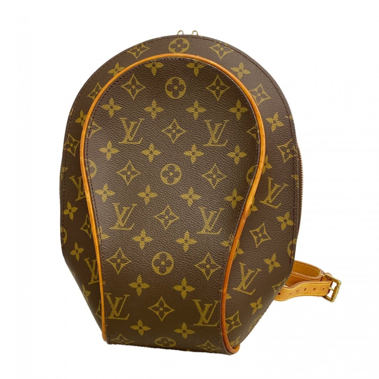 Louis Vuitton Backpack: Louis Vuitton Backpack Brown Louis Vuitton Backpack with classic design and signature monogram pattern, measuring 31cm x 13cm x 8cm. This stylish backpack features a timeless combination of