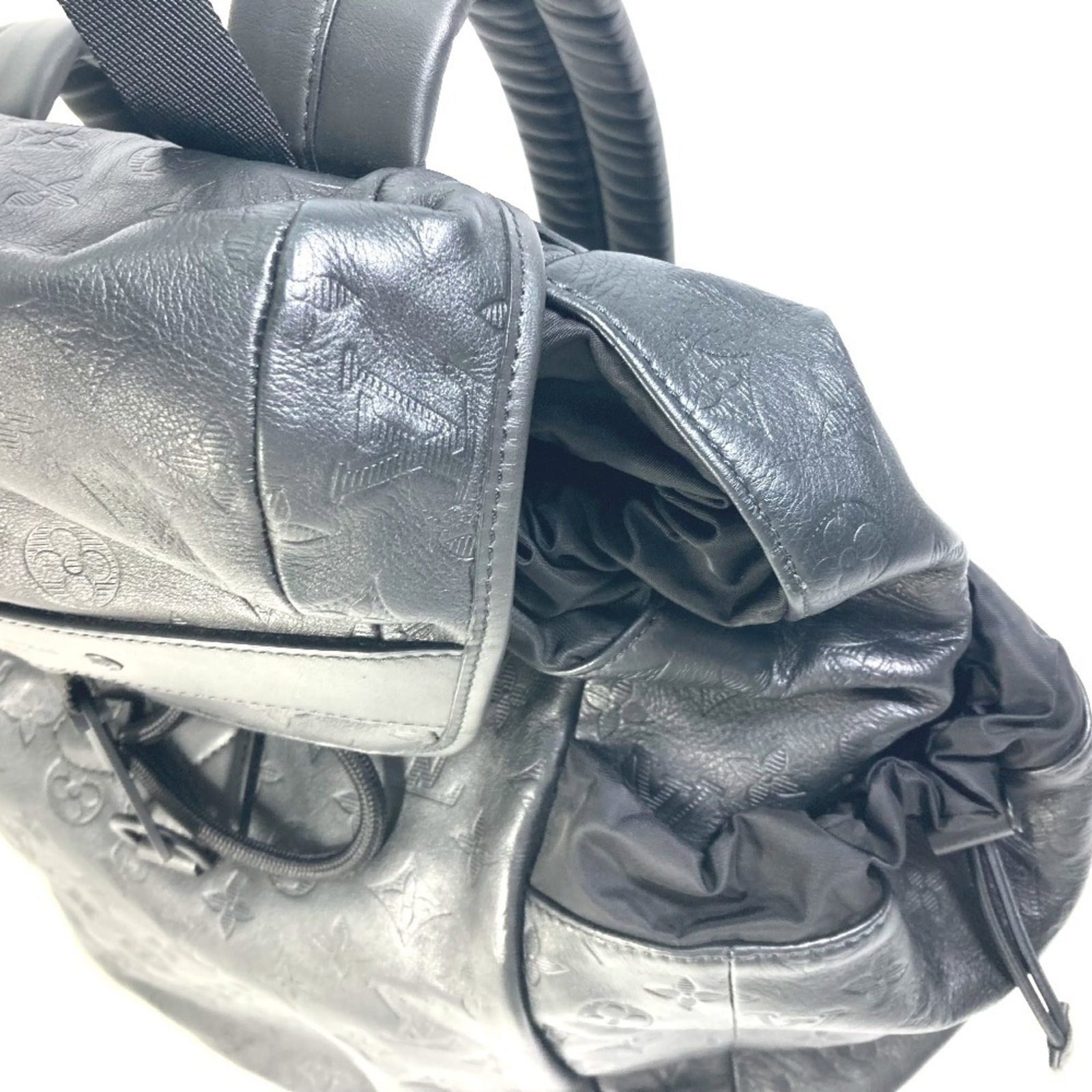 Leather Louis Vuitton Backpack - 8