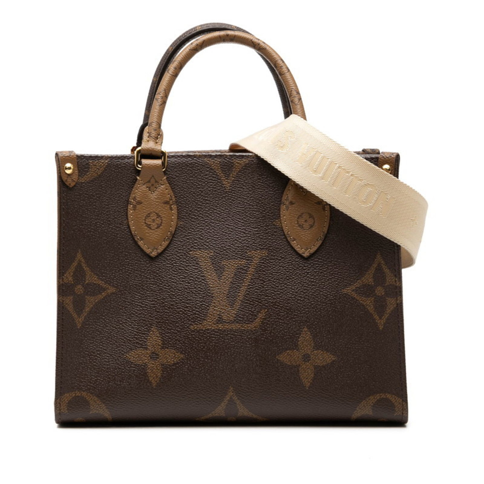 Vuitton Pouch Pvc Leather Handbag Shoulder Bag: Vuitton Pouch Pvc Leather Handbag Shoulder Bag Brown PVC and leather shoulder bag with a classic design, measuring 19cm x 25cm x 11cm. Made from high-quality materials, this stylish handbag features a