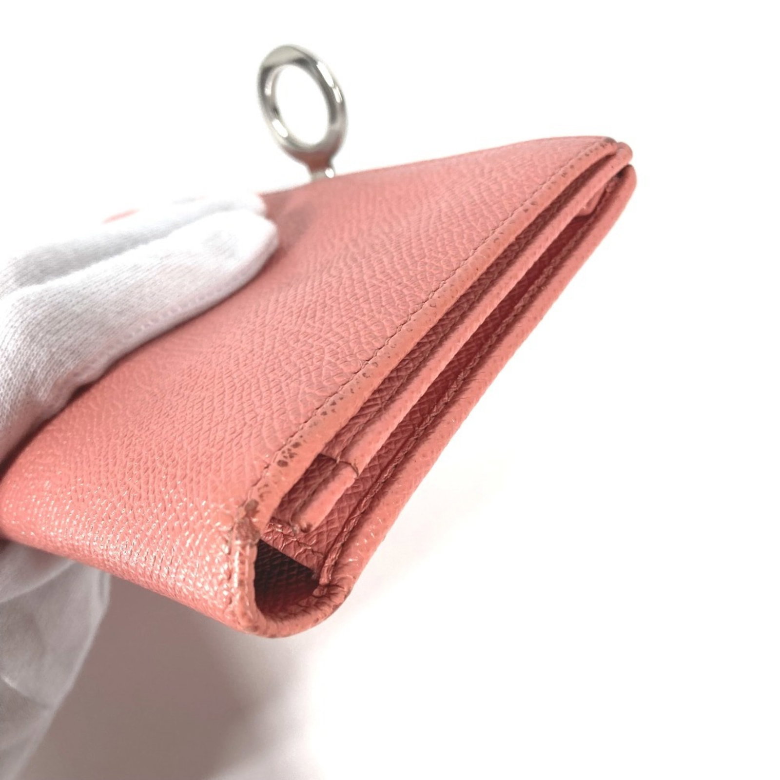 Long Bi fold Wallet Leather - 7