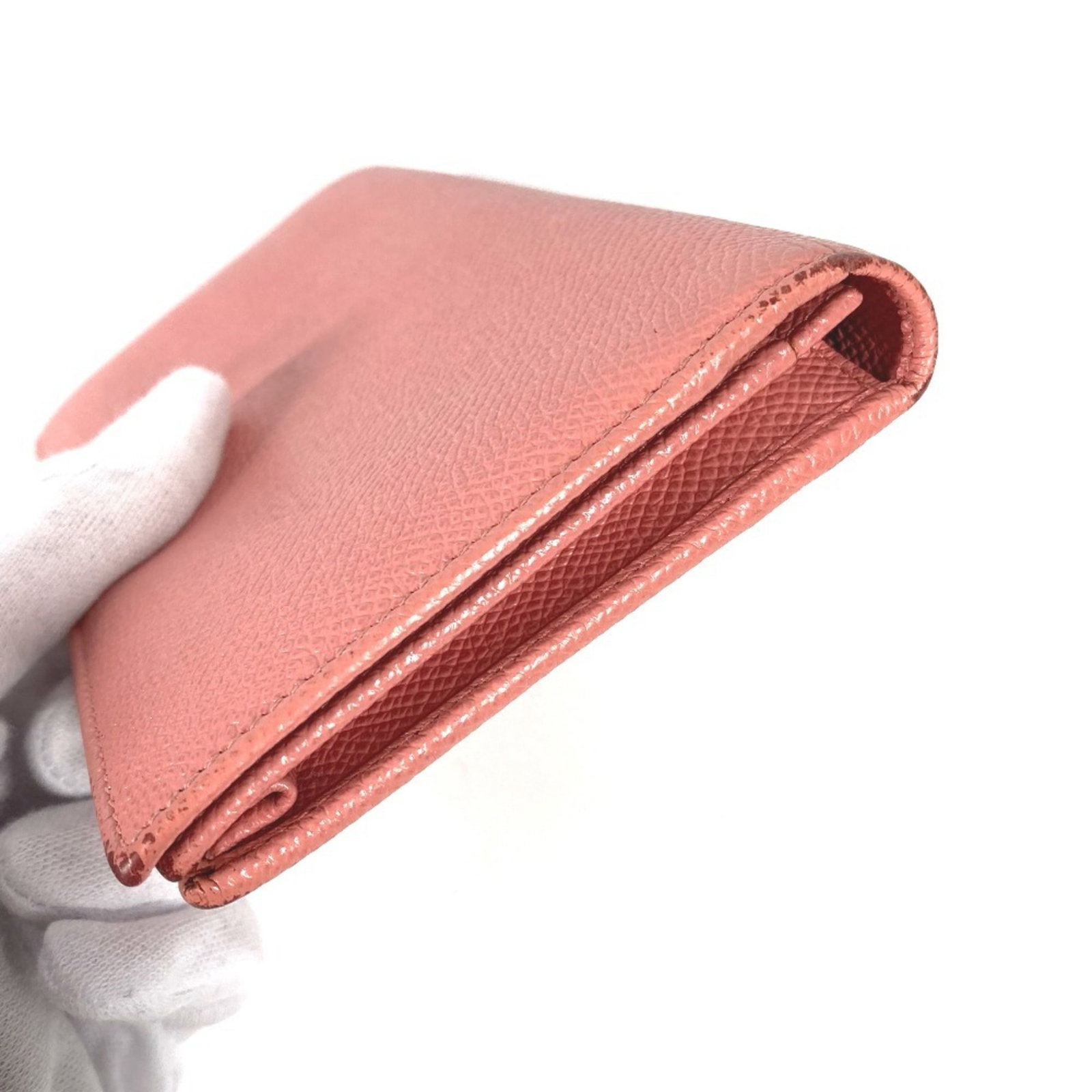 Long Bi fold Wallet Leather - 8