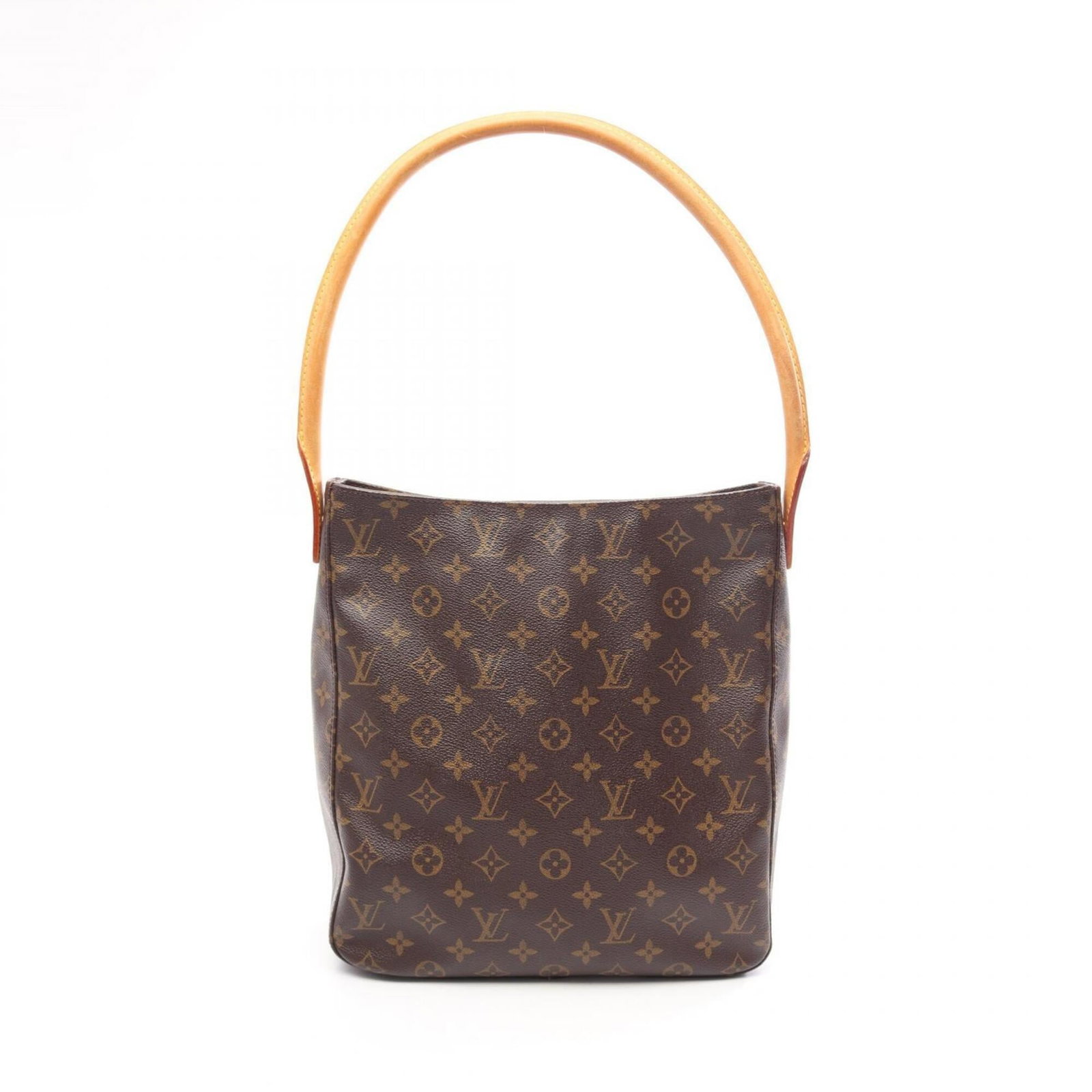 Vuitton Leather Pvc Bag Handbag Shoulder: Vuitton Leather Pvc Bag Handbag Shoulder Brown Louis Vuitton MPN M51145 PVC Leather Shoulder Bag, measuring 31cm x 28.5cm x 11cm, features a unique blend of PVC and leather materials in its design.