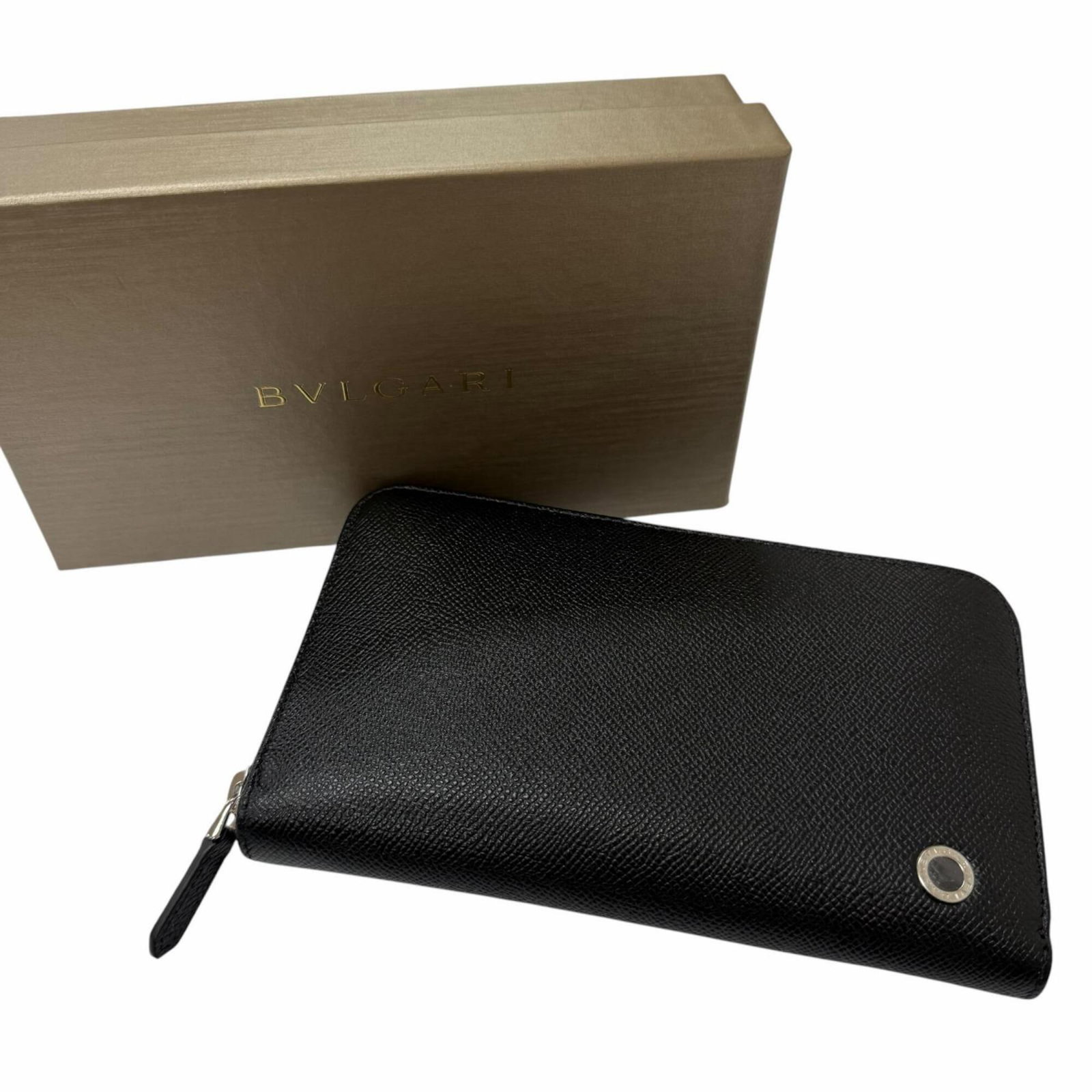 Long Bi fold Wallet Leather - 2