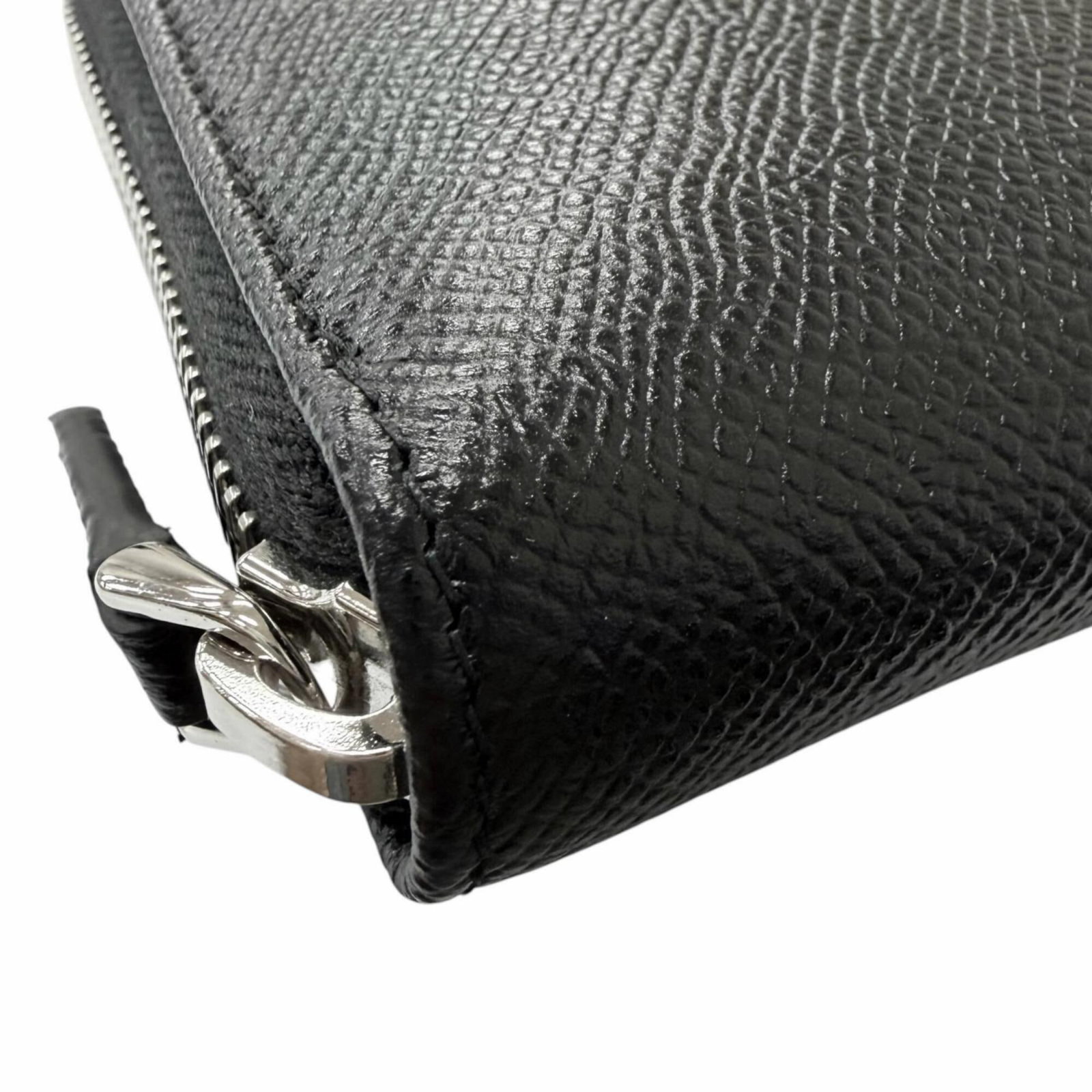 Long Bi fold Wallet Leather - 6