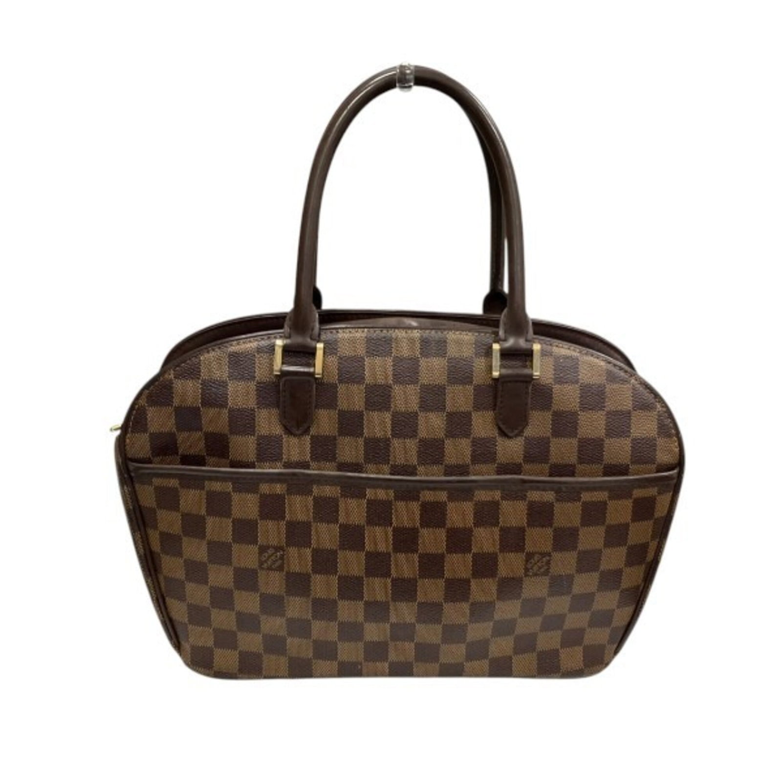 Louis Vuitton Handbag: Louis Vuitton Handbag Brown Louis Vuitton Handbag, 24cm x 35cm x 10cm. This classic handbag features the iconic monogram pattern and a timeless design that exudes elegance. With its sturdy dimensions
