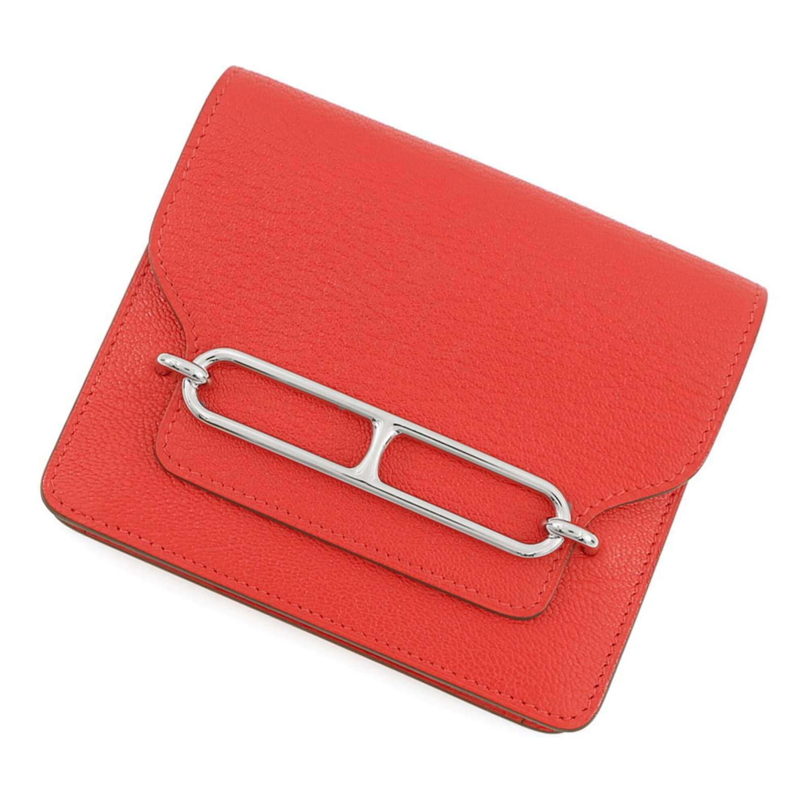 Chevre Leather Purse Case Myzore Hermes: Chevre Leather Purse Case Myzore Hermes Chevre leather purse case Myzore Hermes boasts vibrant orange and orange-red hues, showcasing the unique color palette of this French design. Made from high-qua