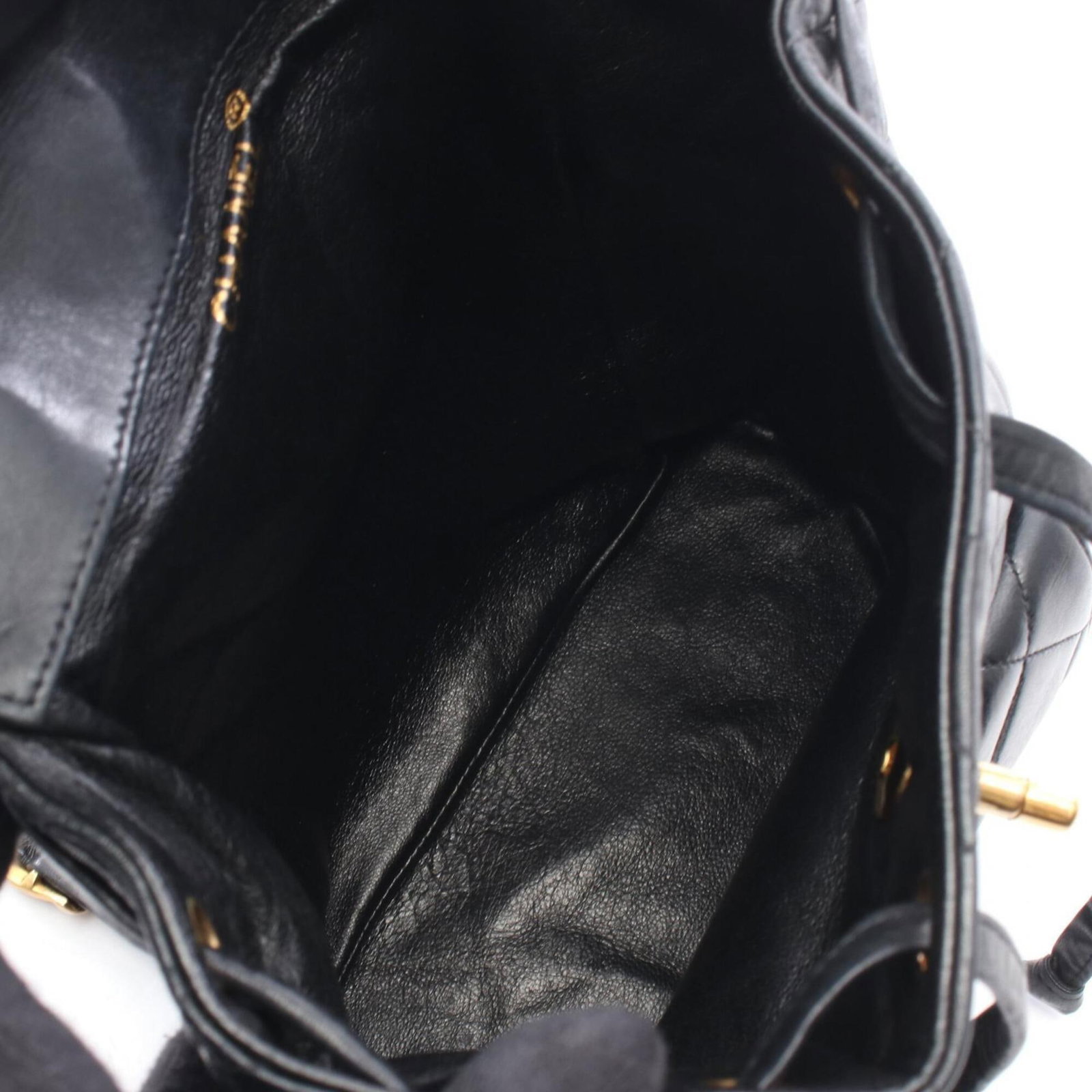 Chanel leather backpack - 3