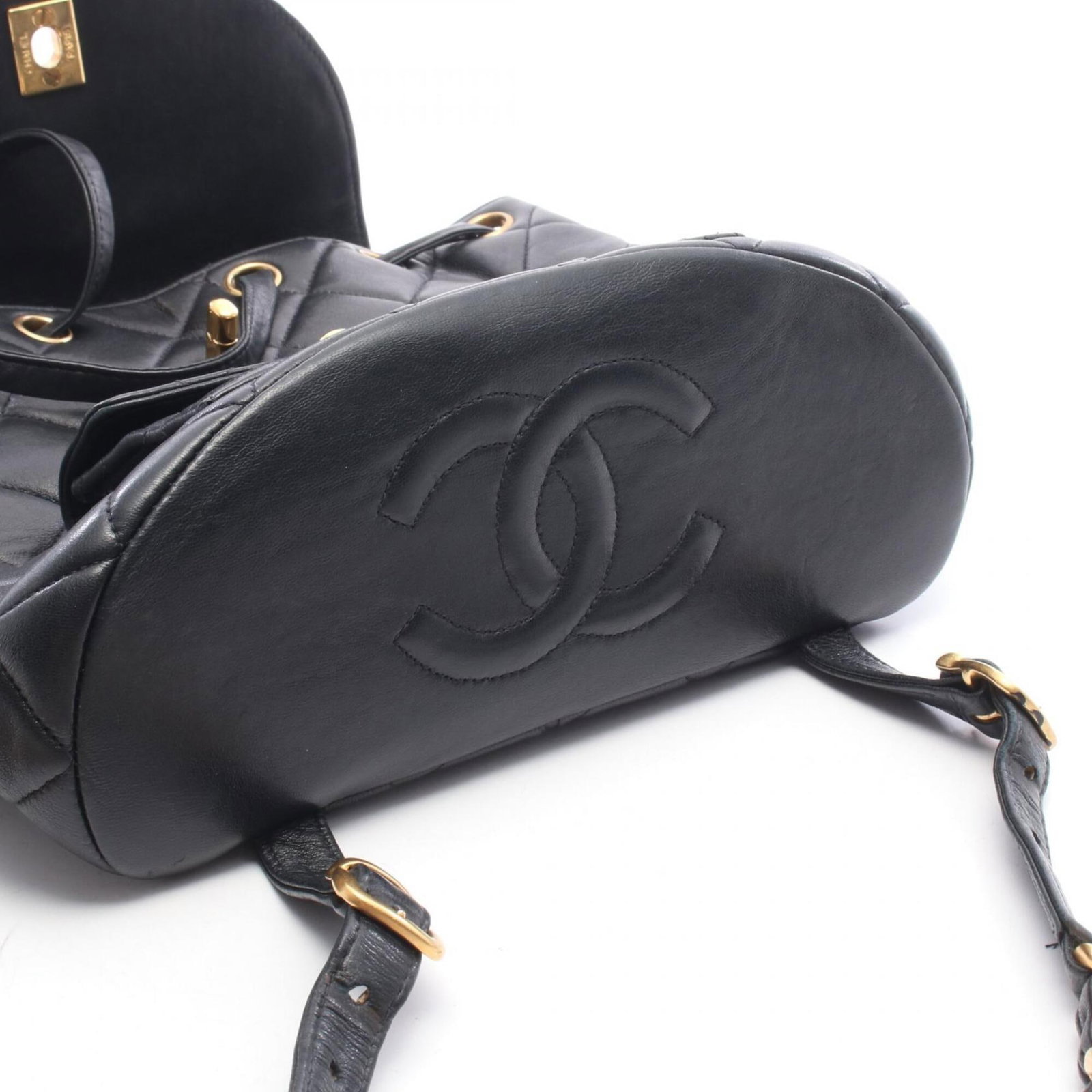 Chanel leather backpack - 6