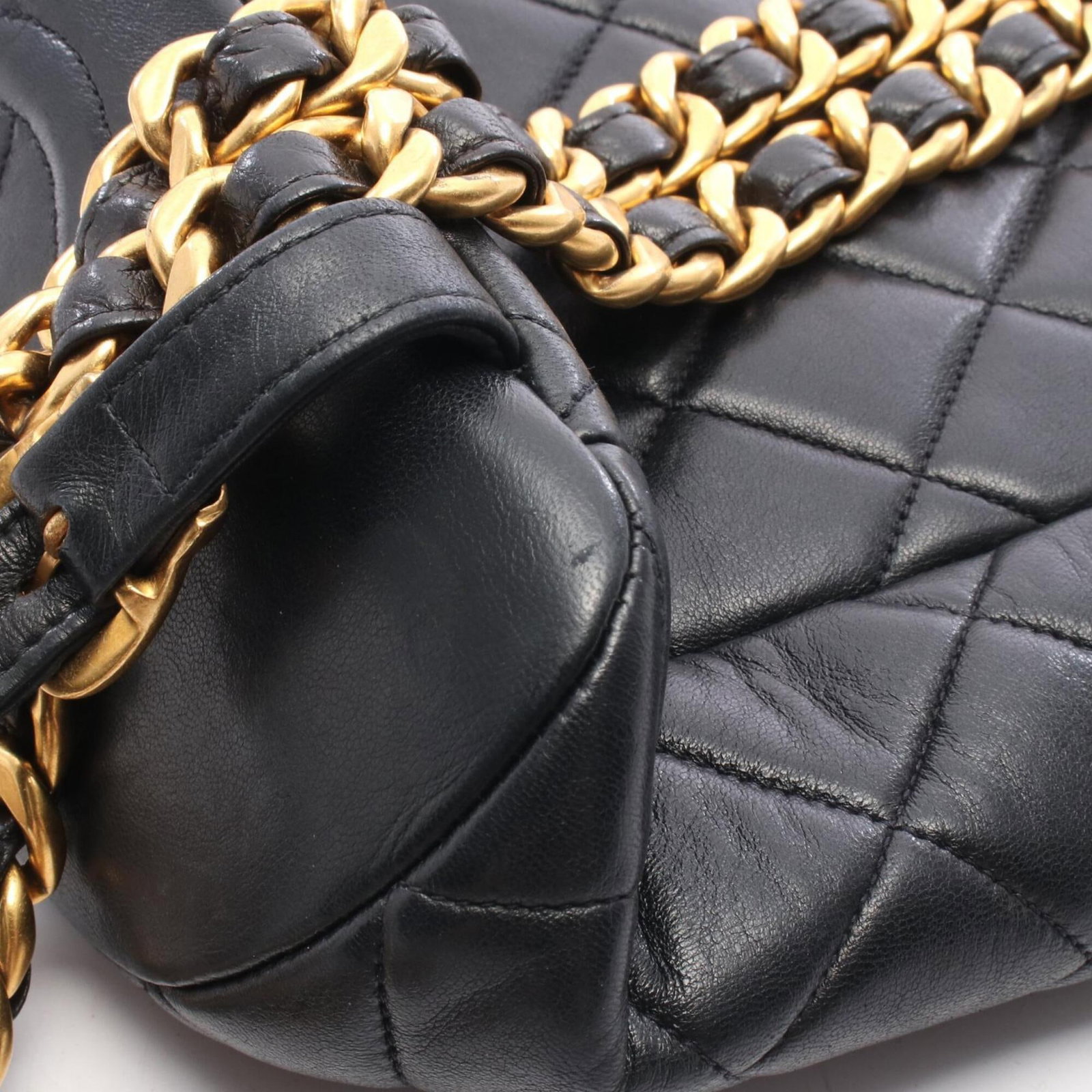 Chanel leather backpack - 7