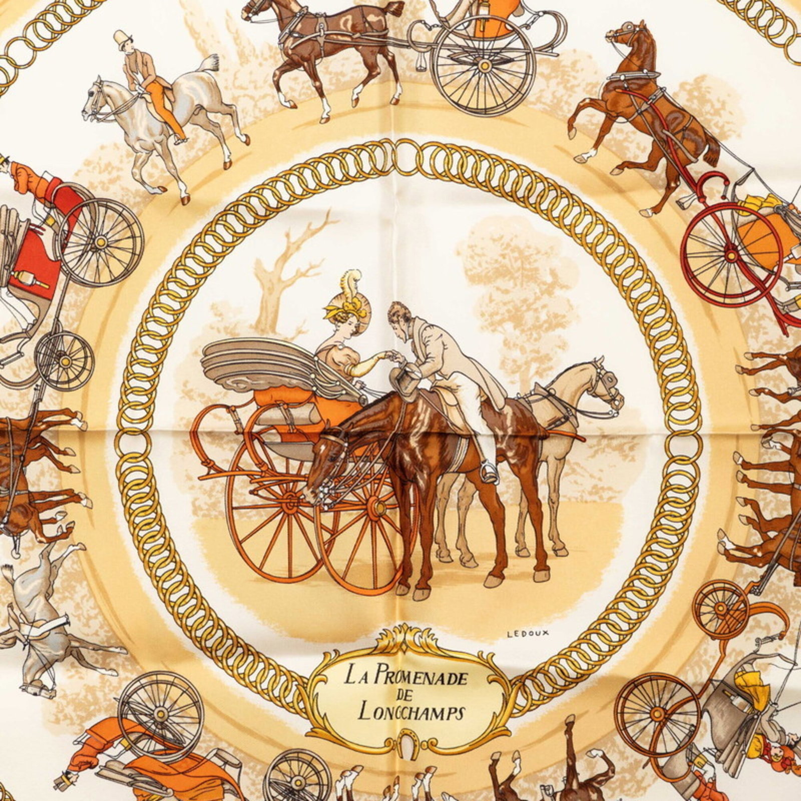 Hermes Silk Scarf - 3