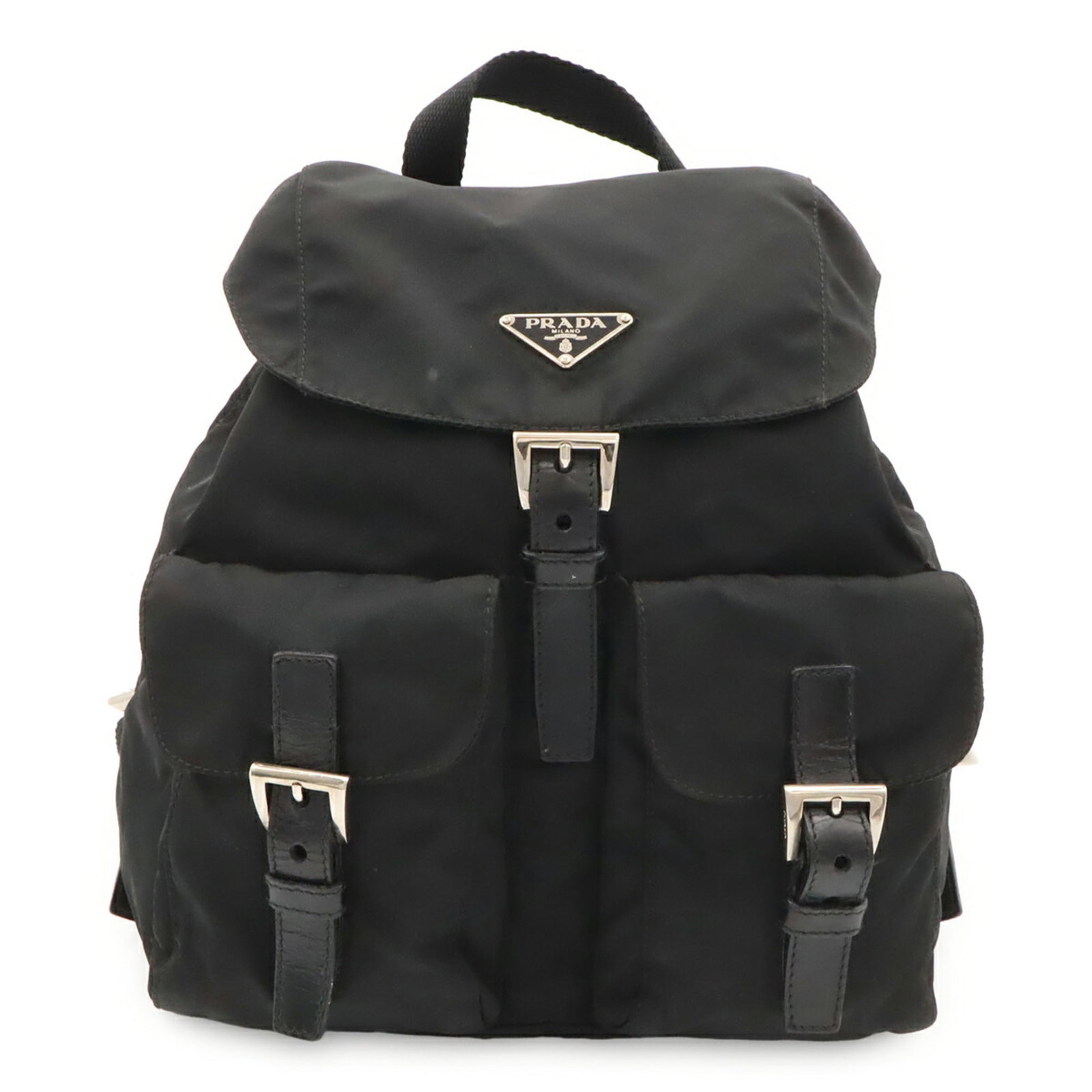 Nylon Leather Prada Backpack - 2