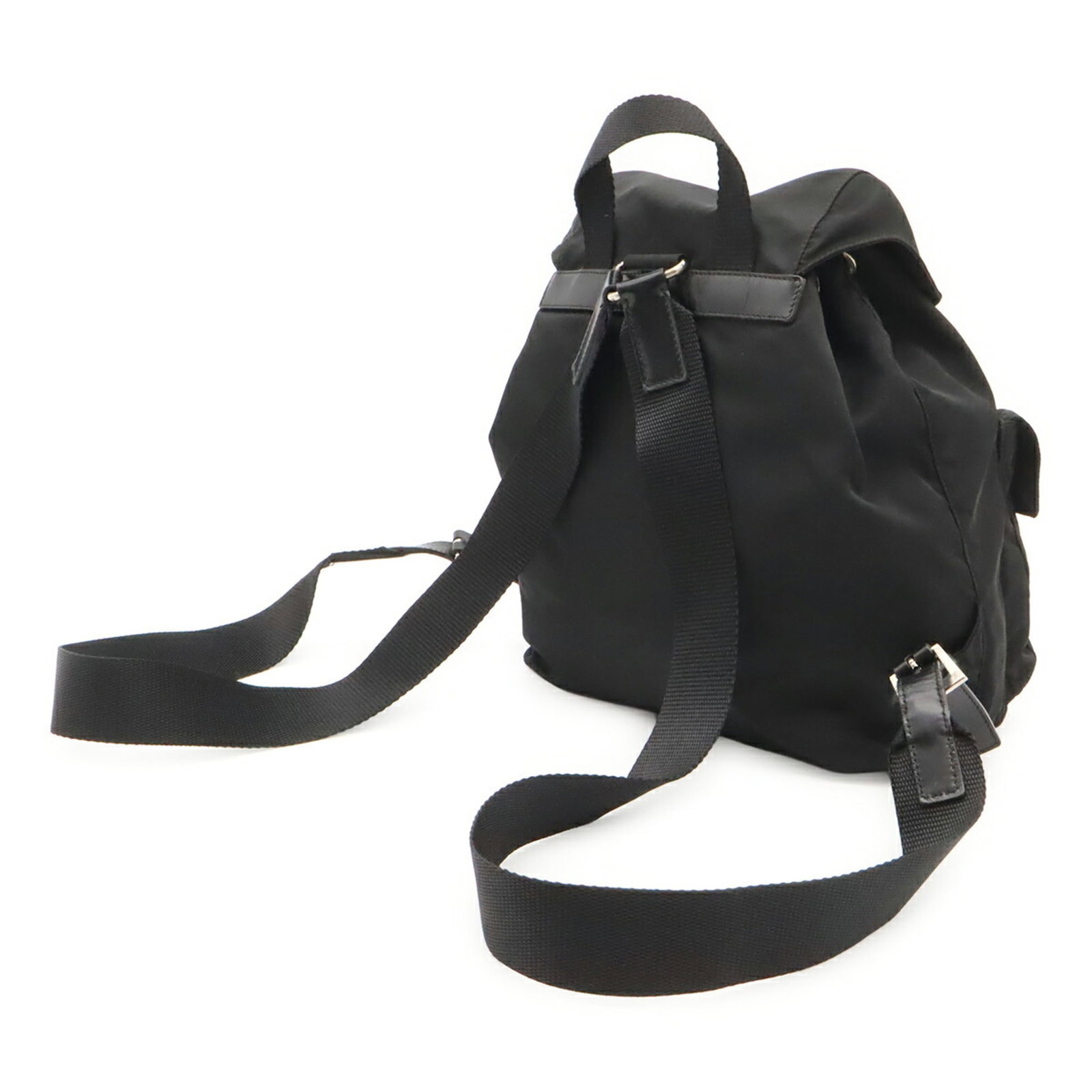 Nylon Leather Prada Backpack - 3