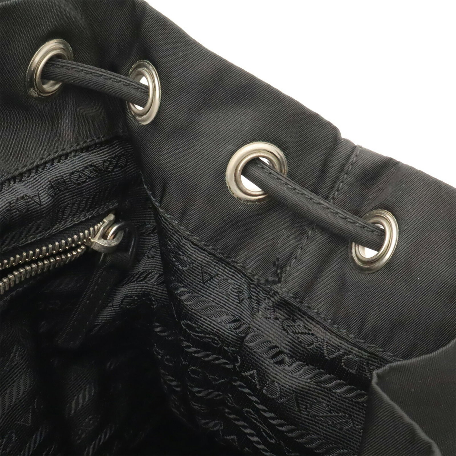 Nylon Leather Prada Backpack - 8