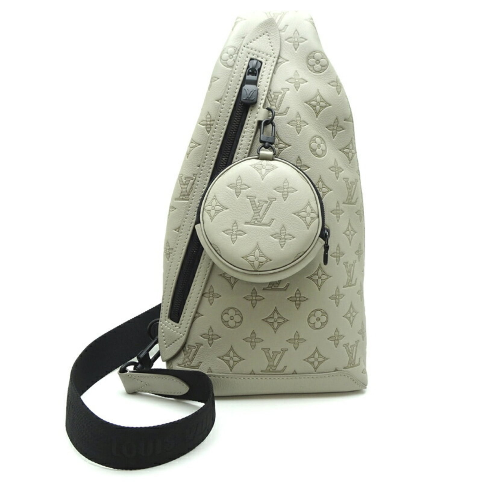 Shadow Monogram Sling Pouch Bag Vuitton Louis (1 of 9)