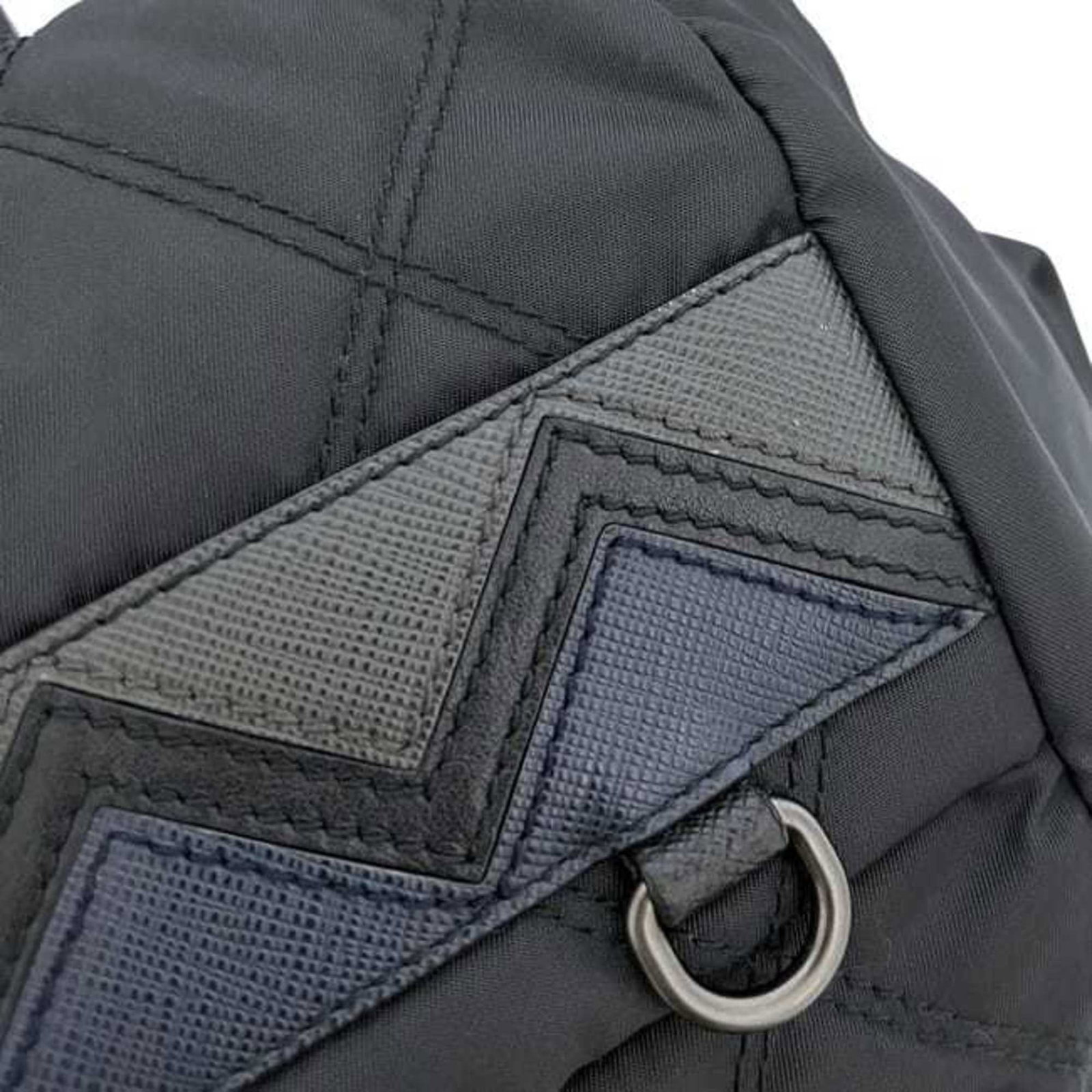 Nylon Leather Prada Backpack - 10