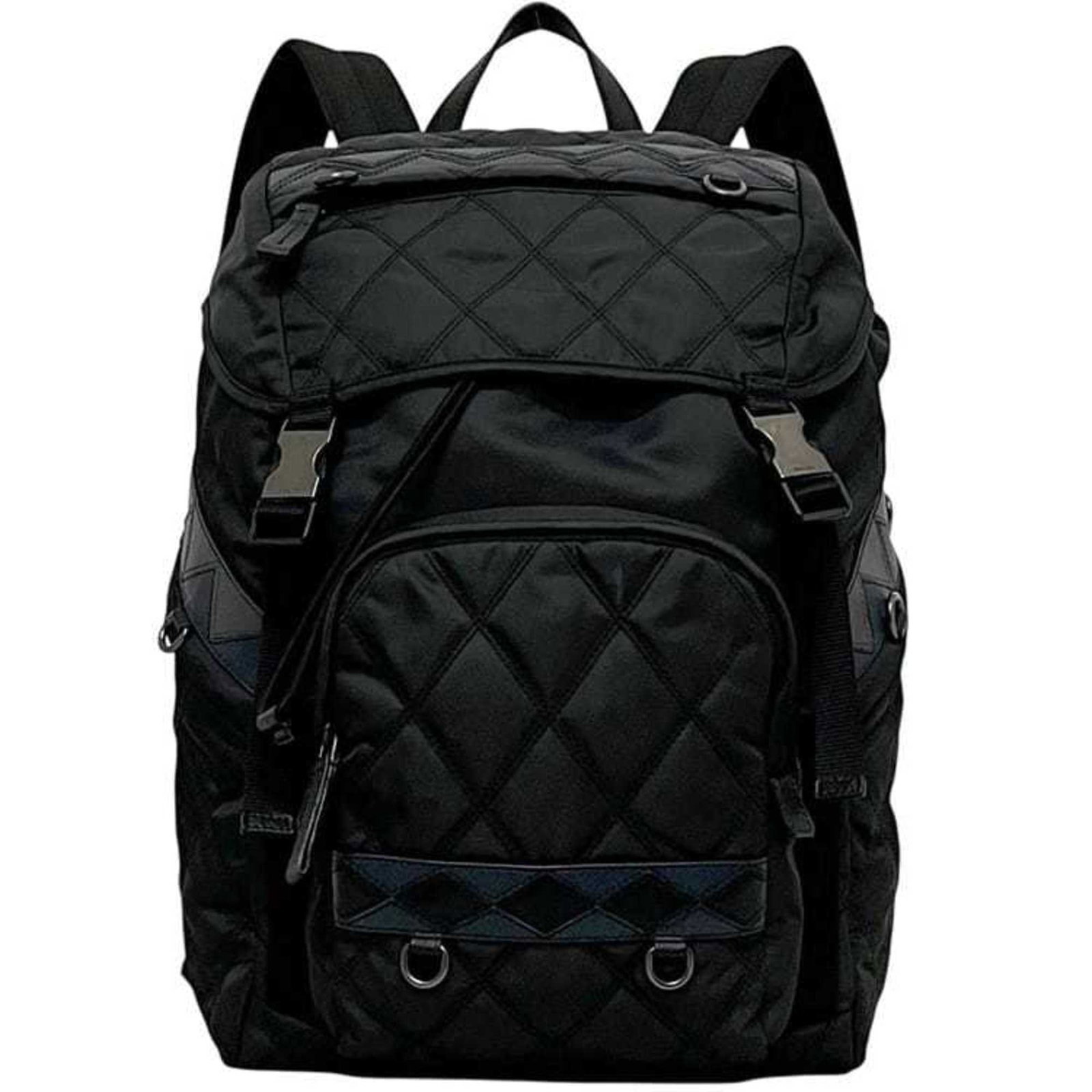 Nylon Leather Prada Backpack - 2