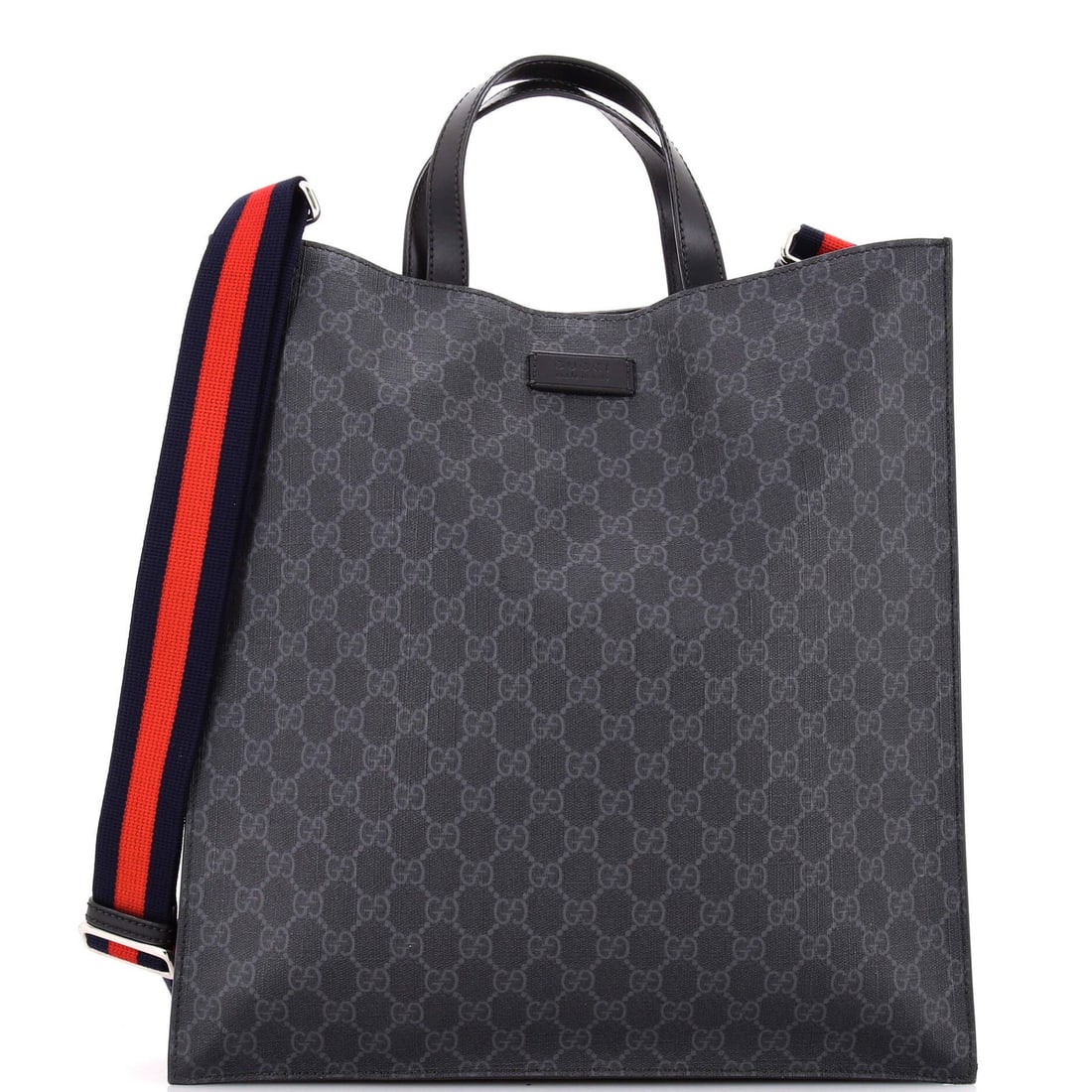 Tote Soft Open Convertible Gucci GG Coated: Tote Soft Open Convertible Gucci GG Coated Tall, versatile, and stylish, this Gucci GG Coated Soft Open Convertible Tote features a durable canvas exterior with minor creases, cracking, and corner wea