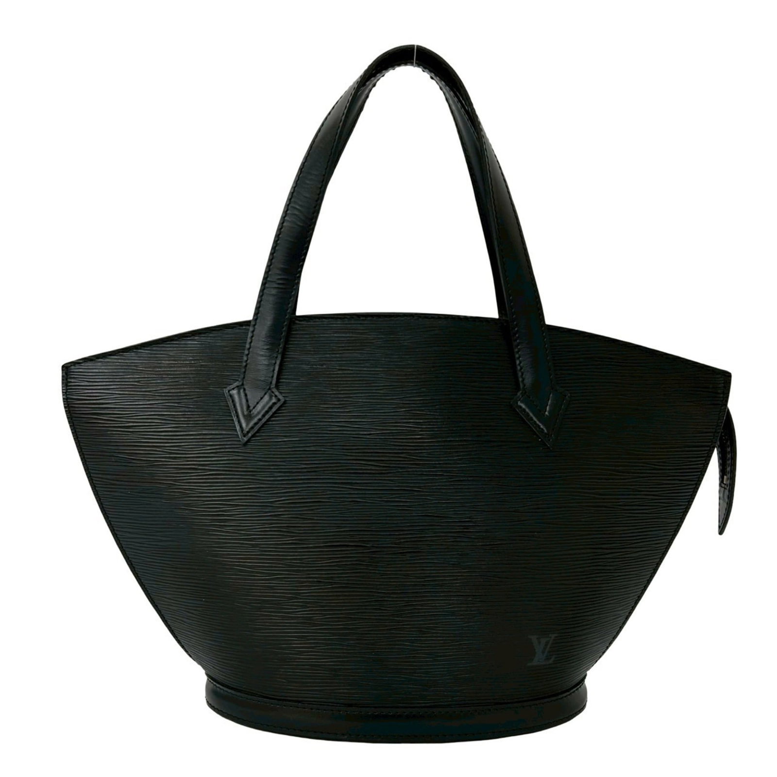 Louis Vuitton Handbag Tote Bag Leather: Louis Vuitton Handbag Tote Bag Leather Black Louis Vuitton Handbag Tote Bag Leather. Made from high-quality leather, this tote bag measures 24.5cm x 23cm x 10cm and features a classic design. A