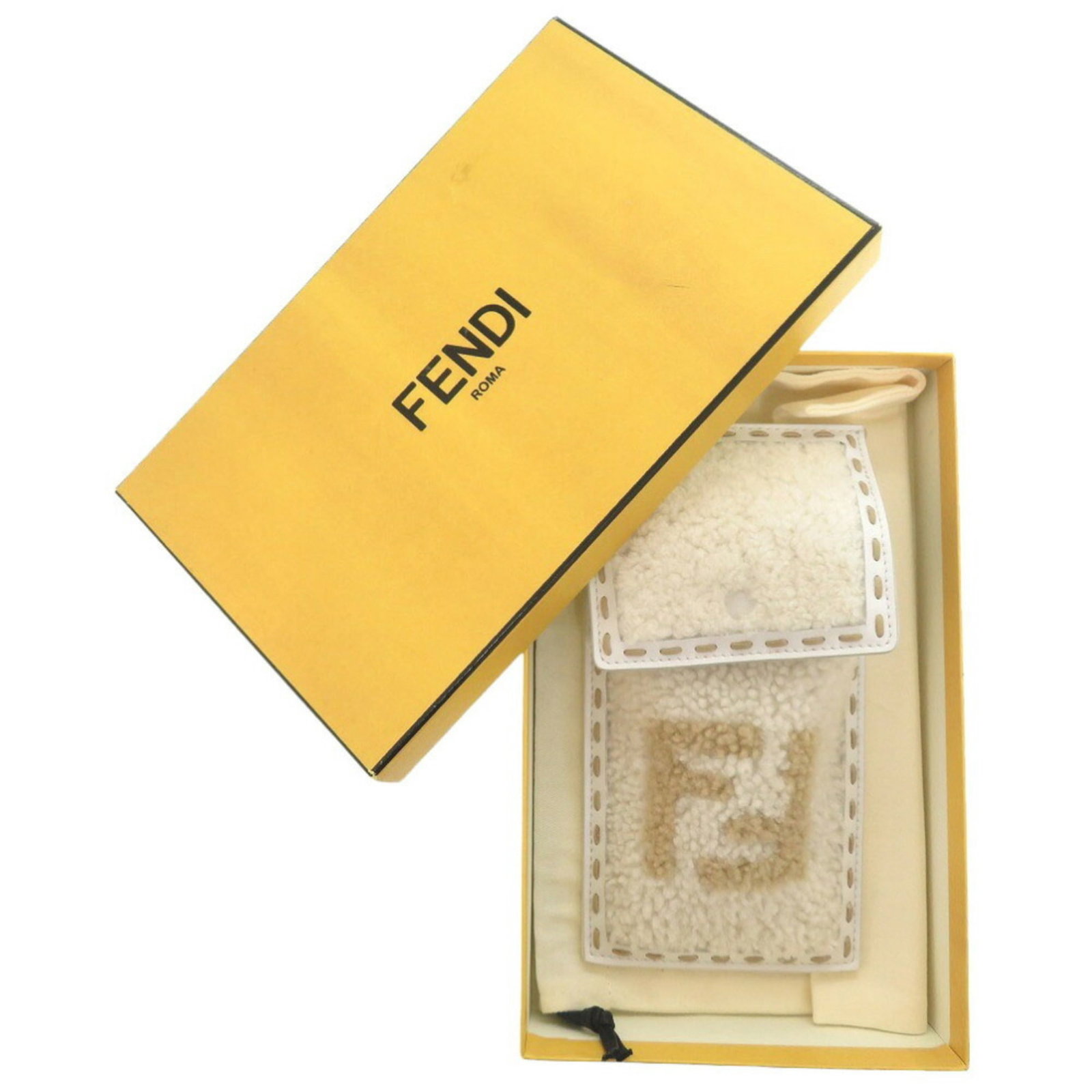Fendi pouch leather - 3