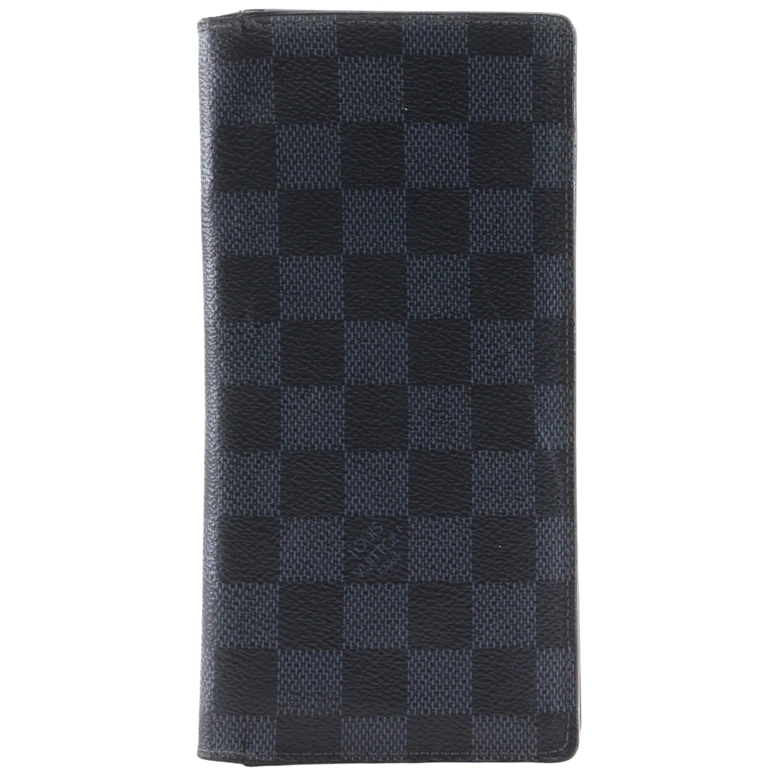 Louis Vuitton Long Wallet (Bi-Fold) Damier Graphite: Louis Vuitton Long Wallet (Bi-Fold) Damier Graphite Damier Graphite, the iconic Louis Vuitton pattern, adds sophistication to this black bi-fold wallet. Measuring 19cm x 9.5cm x 2cm, it offers a