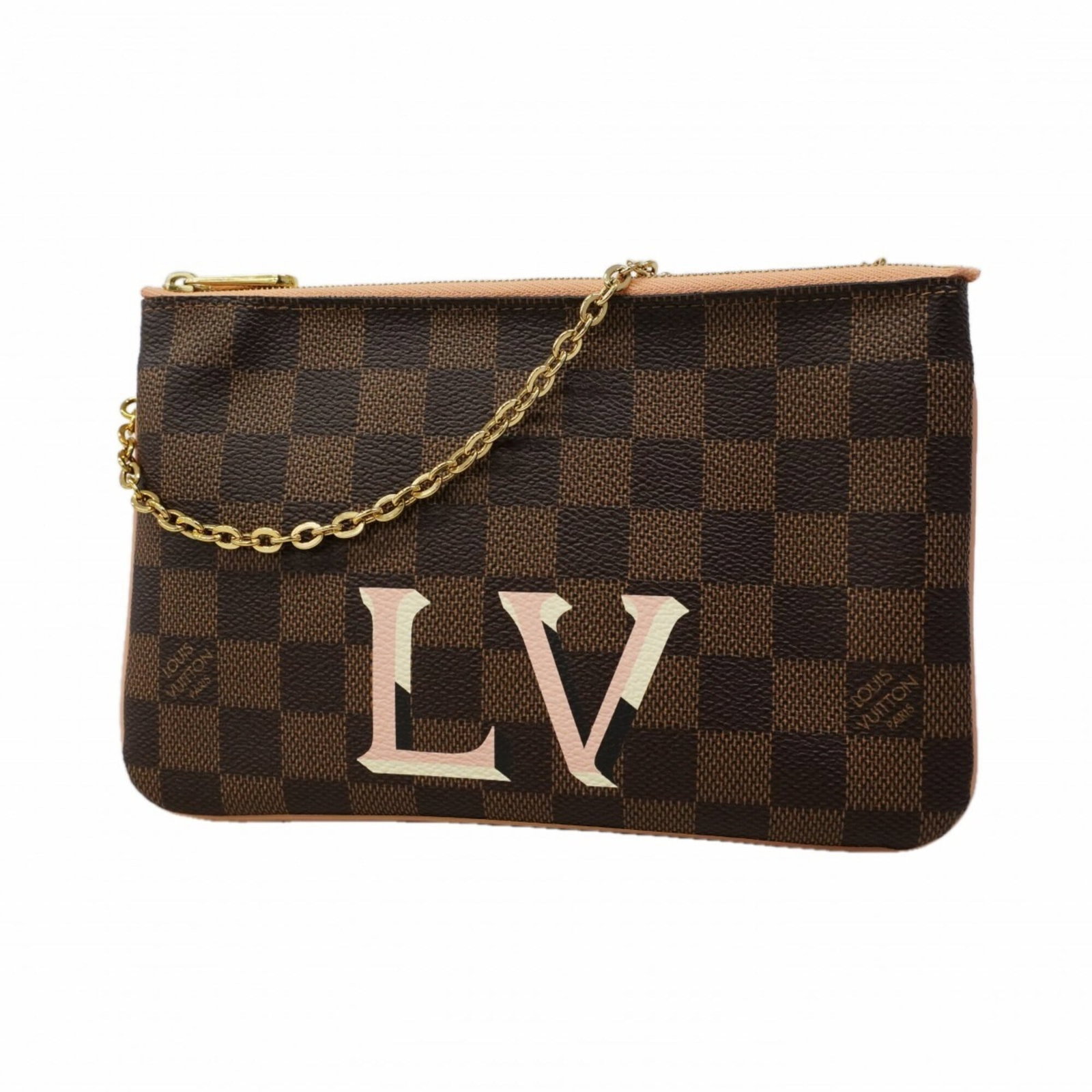 Shoulder bag from Louis Vuitton: Shoulder bag from Louis Vuitton Ebene-colored shoulder bag from Louis Vuitton, featuring a compact size with dimensions of 13cm x 21cm x 3cm. This stylish accessory boasts a classic design and sleek s