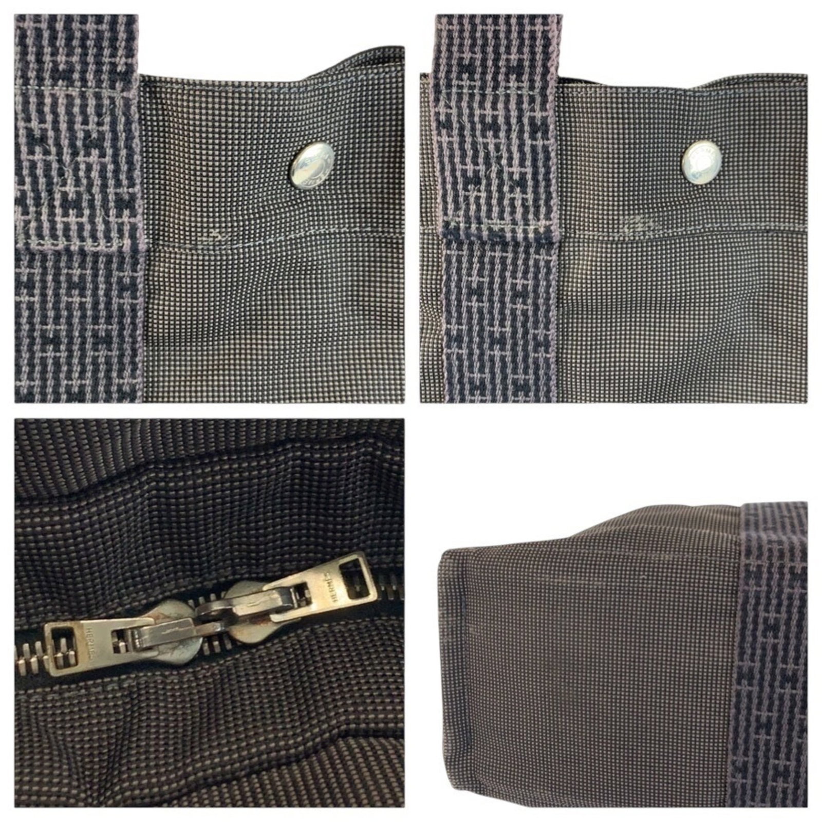 Polyester Polyamide Handbag Tote Hermes - 5