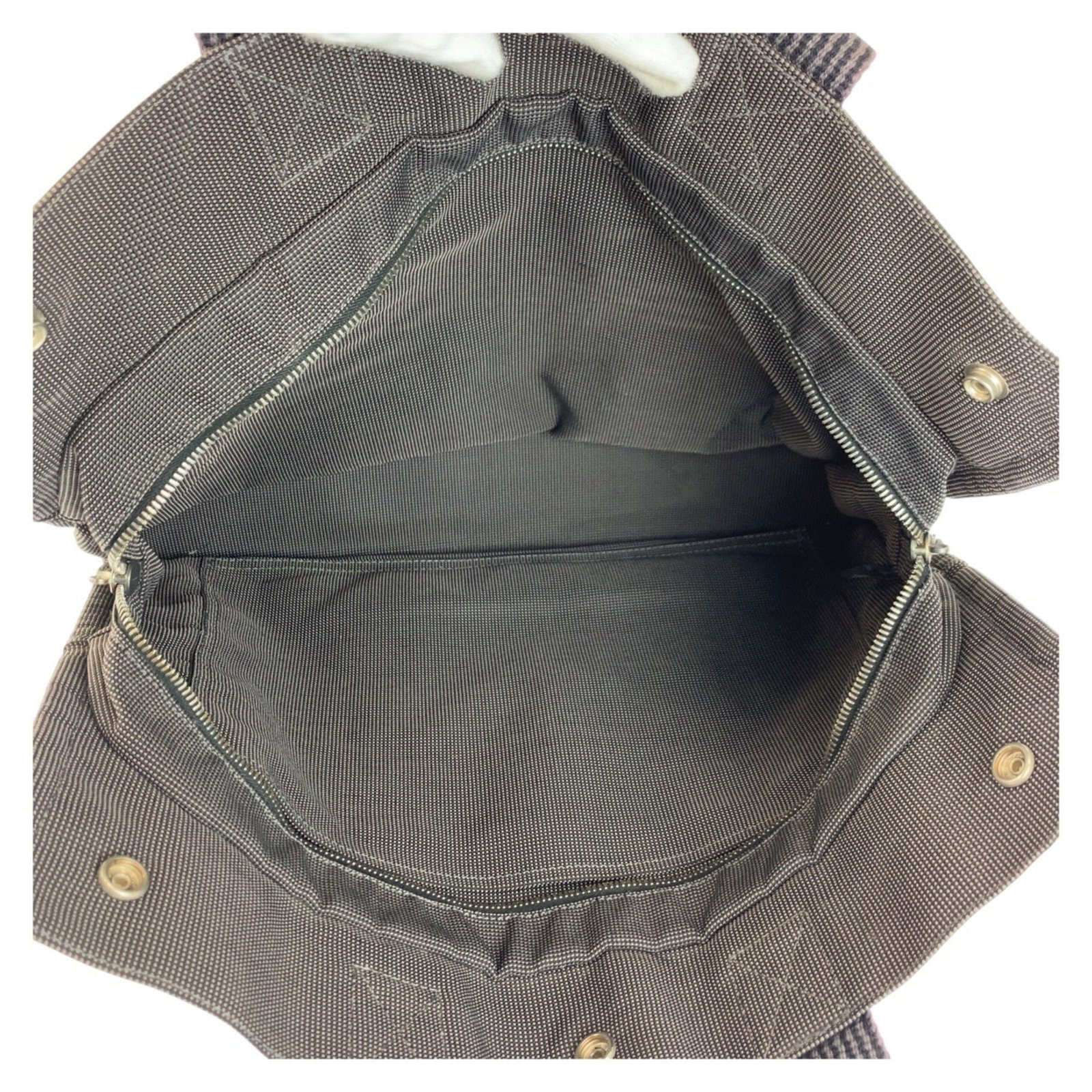 Polyester Polyamide Handbag Tote Hermes - 9