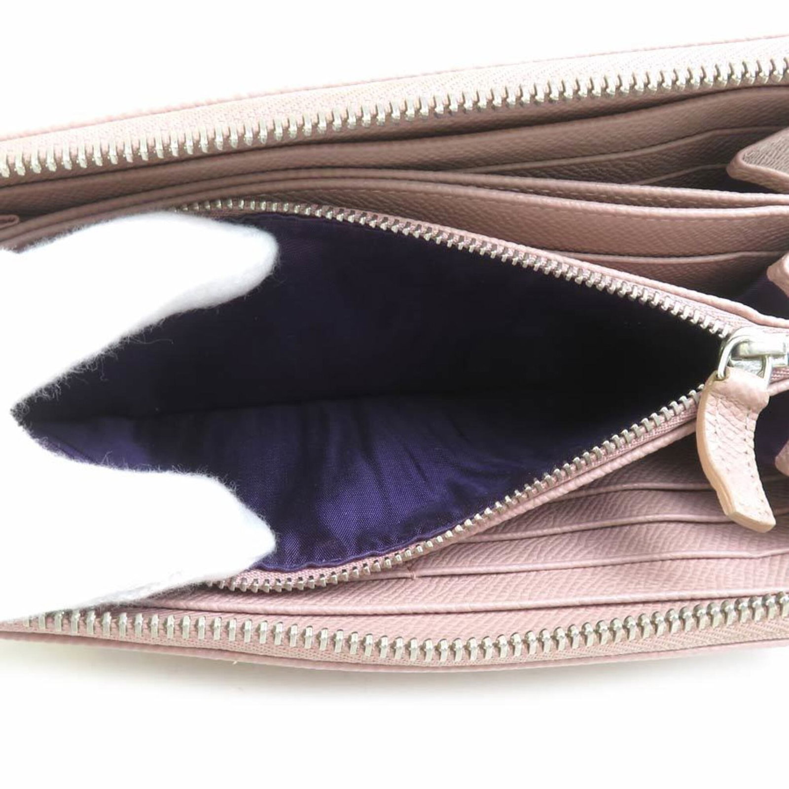 Long Bi fold Wallet Leather - 4