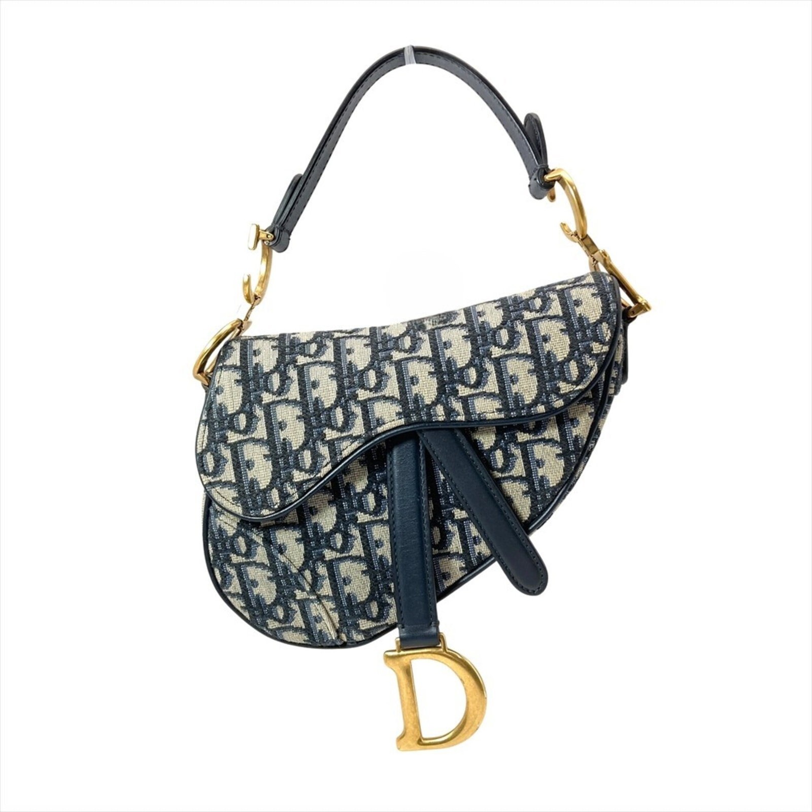 Shoulder bag canvas saddle bag by Christian Dior (1 of 9)