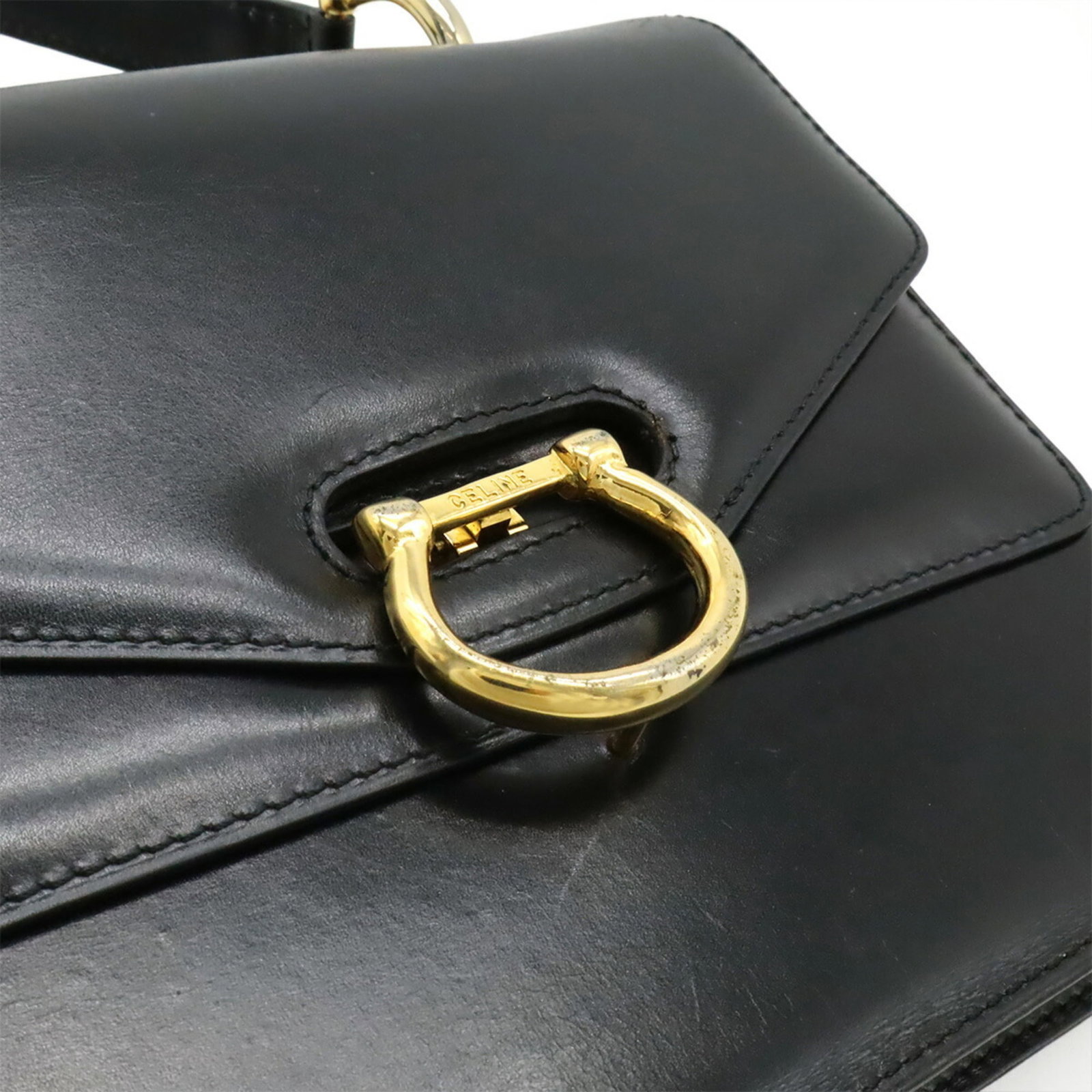 Handbag Celine Leather - 10