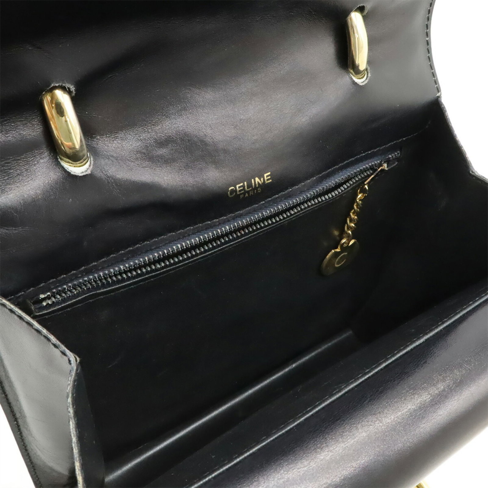 Handbag Celine Leather - 8