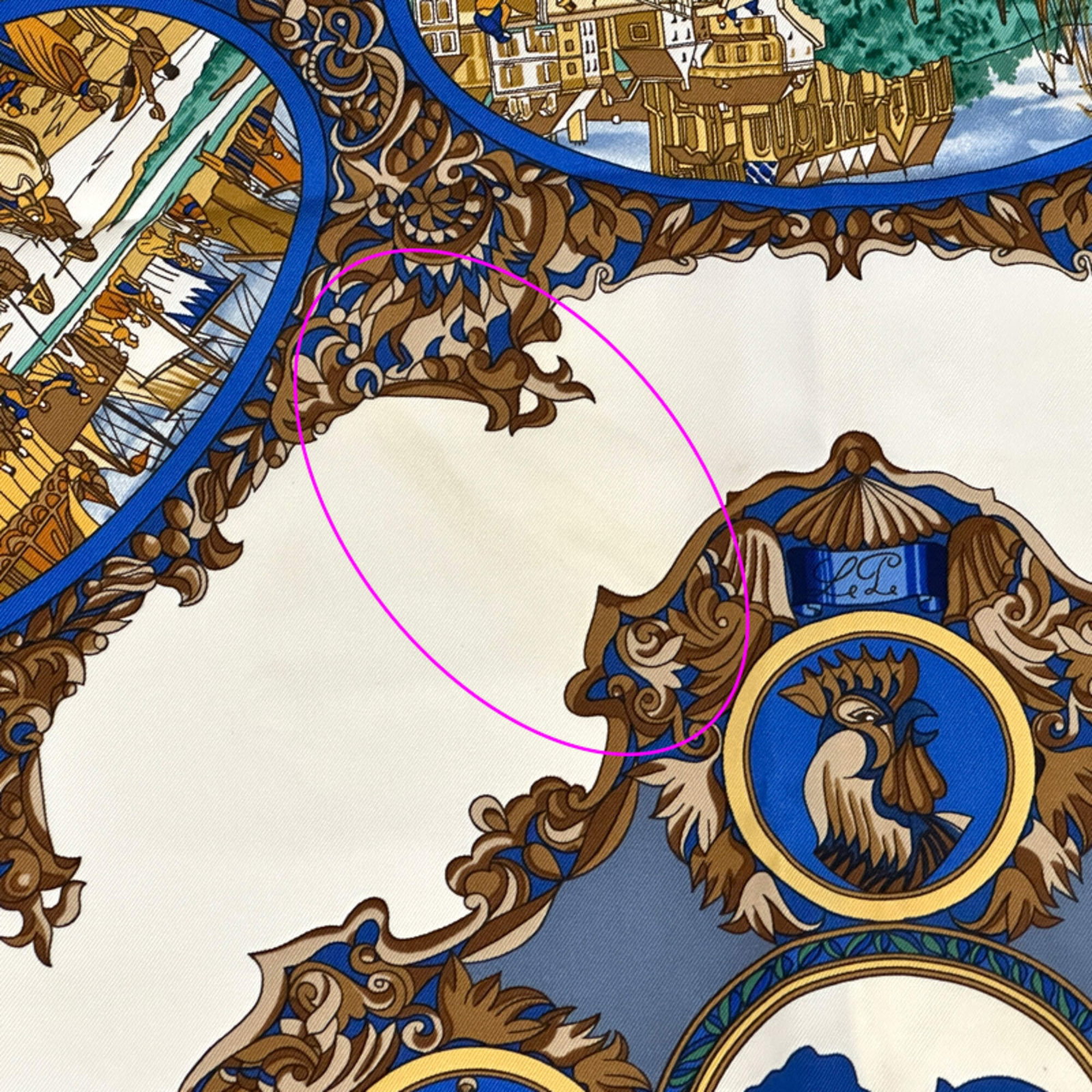 Hermes Silk Scarf - 8