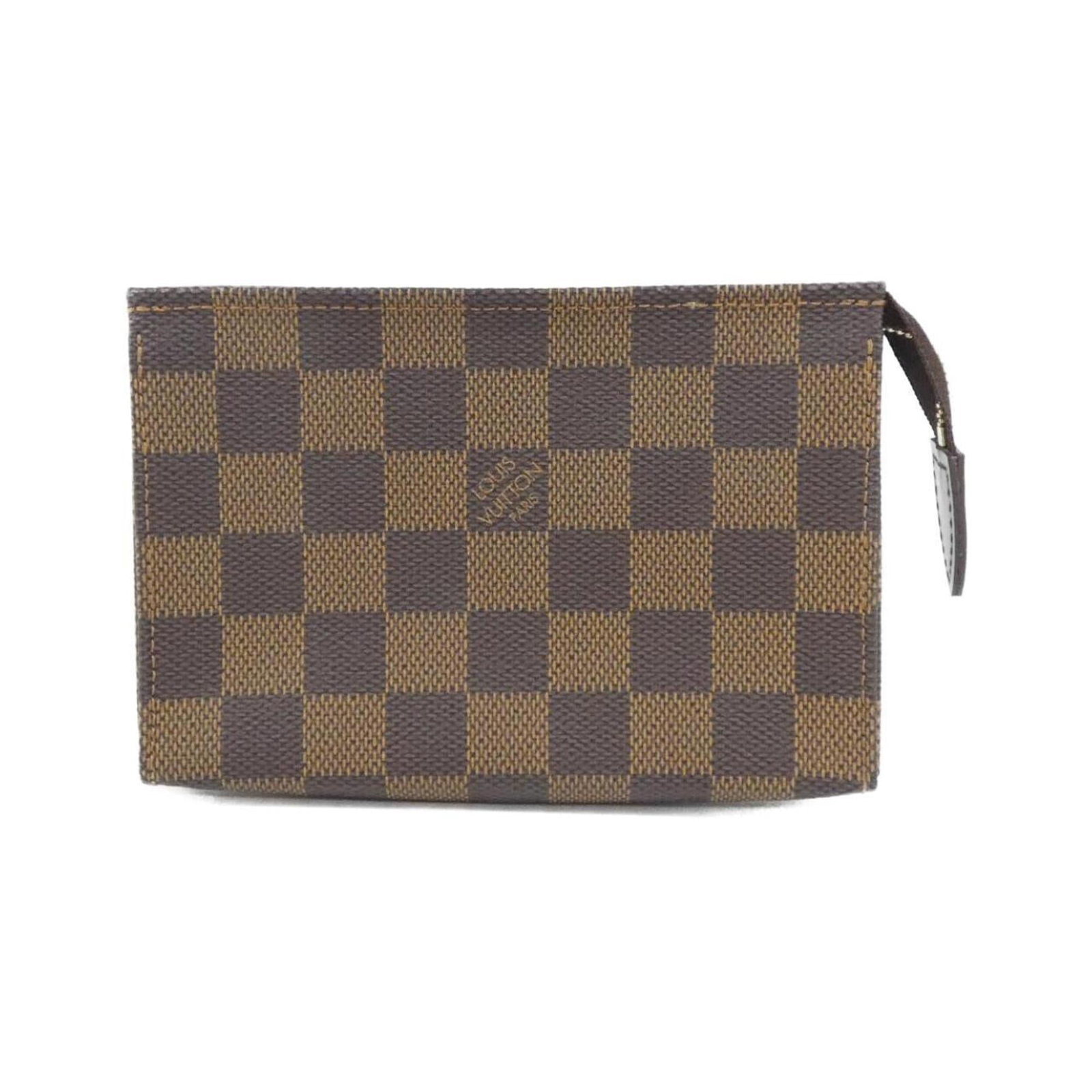 Canvas coated pouch handbag Louis Vuitton: Canvas coated pouch handbag Louis Vuitton Coated canvas material provides durability and style, while the classic brown color gives this Louis Vuitton pouch handbag a timeless appeal. Measuring just