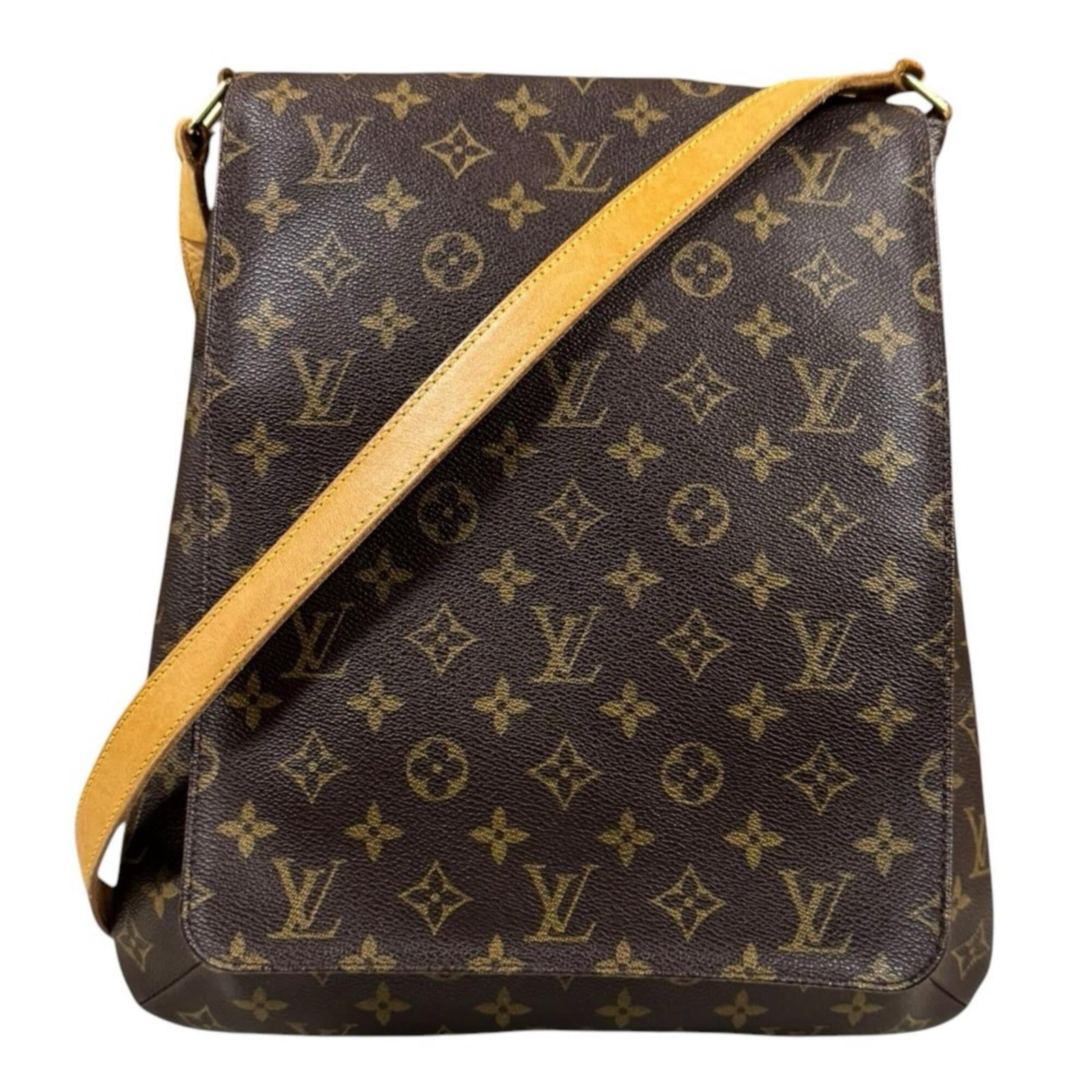 Shoulder Bag Monogram Canvas by Louis Vuitton: Shoulder Bag Monogram Canvas by Louis Vuitton Monogram canvas and classic design come together in this iconic shoulder bag from Louis Vuitton, crafted from high-quality materials and featuring the