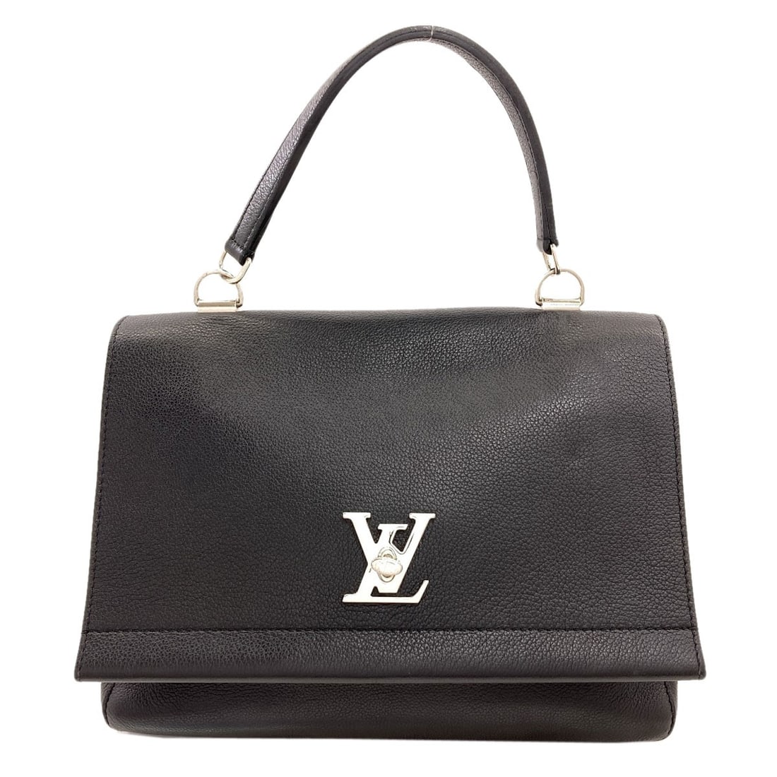 Cartavre Handbag Lock Calf Louis Vuitton M50250: Cartavre Handbag Lock Calf Louis Vuitton M50250 Cartavre Handbag Lock Calf Louis Vuitton M50250 features a sleek black exterior made from high-quality calf leather, characteristic of the iconic LOUIS