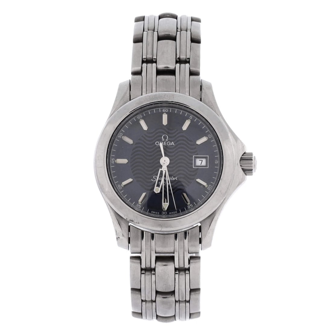 Omega Seamaster 120M Quartz Watch Stainless Steel 28: Omega Seamaster 120M Quartz Watch Stainless Steel 28 Omega Seamaster 120M Quartz Watch Stainless Steel 28 - A reliable and stylish timepiece, this Omega Seamaster features a silver stainless steel
