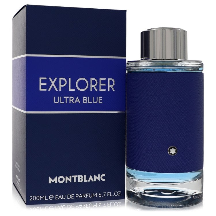Montblanc Explorer Ultra Blue by Mont Blanc Eau De Parfum Spray 6.7 oz (1 of 1)