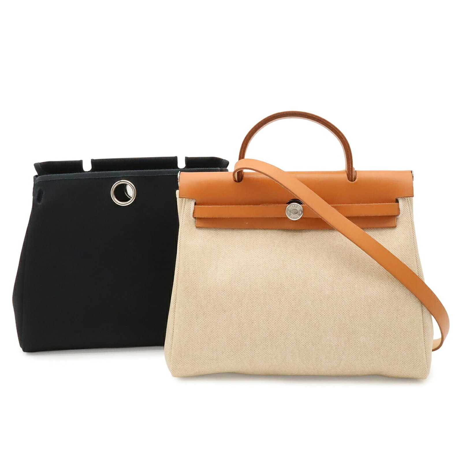 Hermes Handbag Shoulder Bag Toile H: Hermes Handbag Shoulder Bag Toile H The Hermes Toile H shoulder bag boasts sleek, timeless design with its classic black and light brown color options. Made from high-quality material, this iconic