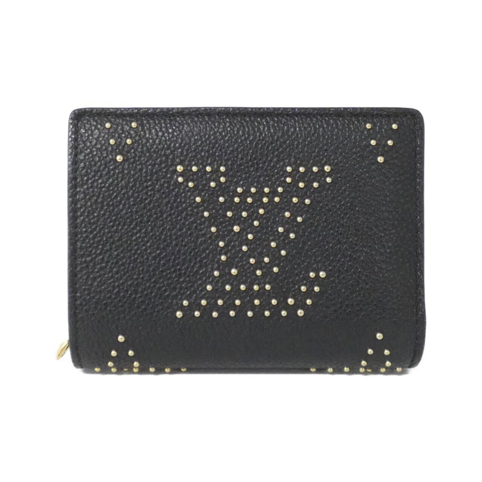 Louis Vuitton Wallet (Bi-Fold) Leather: Louis Vuitton Wallet (Bi-Fold) Leather Black Louis Vuitton bi-fold leather wallet with classic design, made from high-quality calf leather. The sleek and compact size (11cm x 9cm x 3cm) makes it easy 