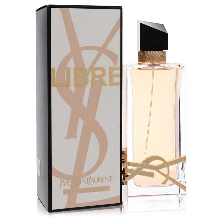 Libre by Yves Saint Laurent Eau De Toilette Spray 3 oz: Libre by Yves Saint Laurent Eau De Toilette Spray 3 oz Libre by Yves Saint Laurent Eau De Toilette Spray, a refreshing and sweet floral scent for women, features perfumers Anne Flipo and Carlos Benaim