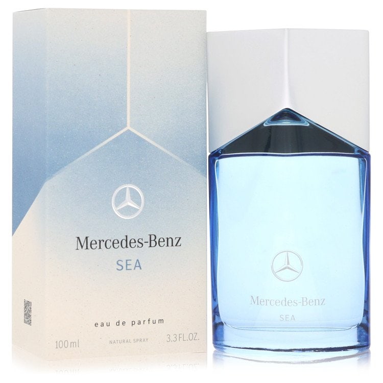 Mercedes Benz Sea by Mercedes Benz Eau De Parfum Spray Refillable 3.3 oz: Mercedes Benz Sea by Mercedes Benz Eau De Parfum Spray Refillable 3.3 oz 3.3 oz Mercedes Benz Sea eau de parfum spray, a refreshing and sophisticated cologne for men. This refillable fragrance is desi