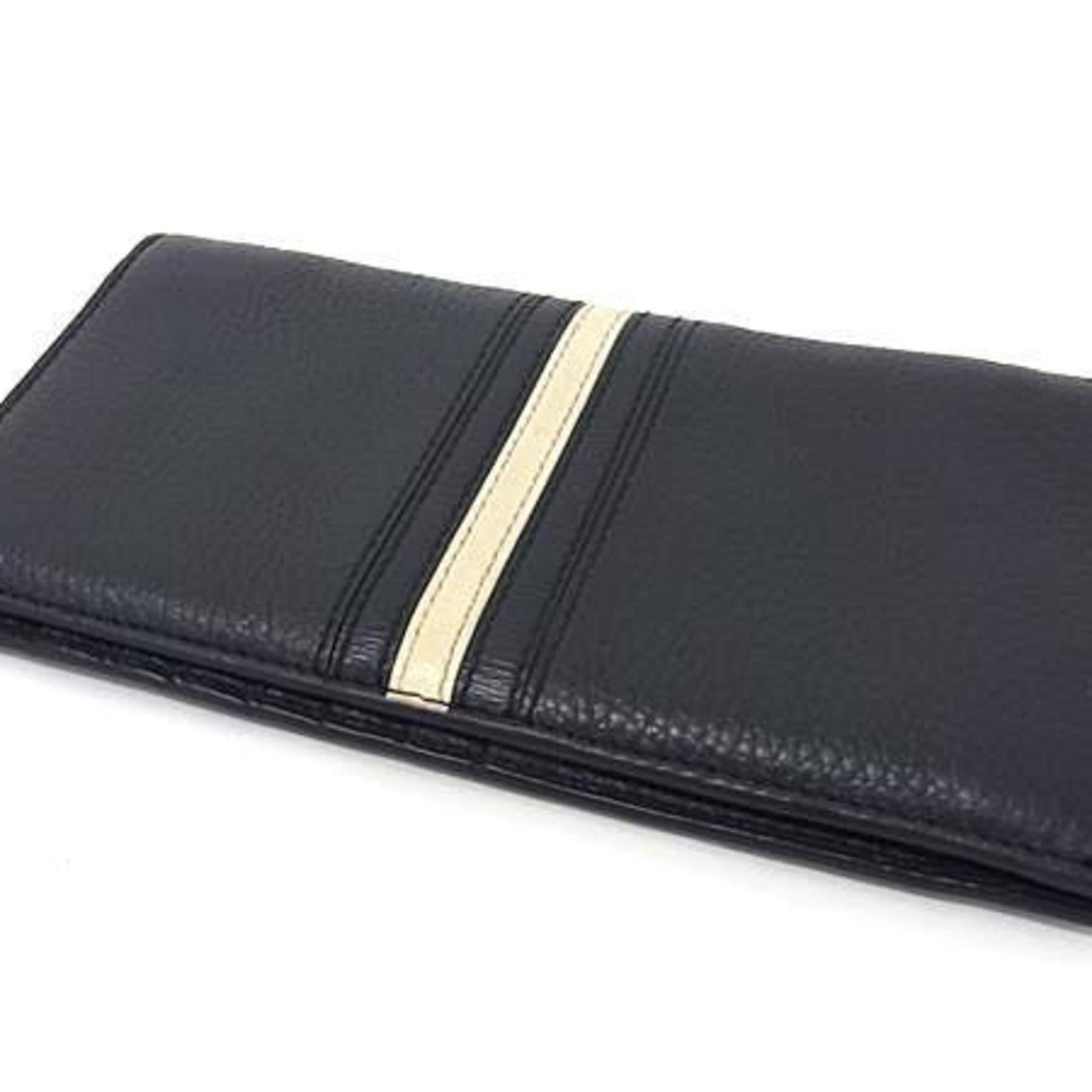 Long Wallet Leather Bi Fold - 3