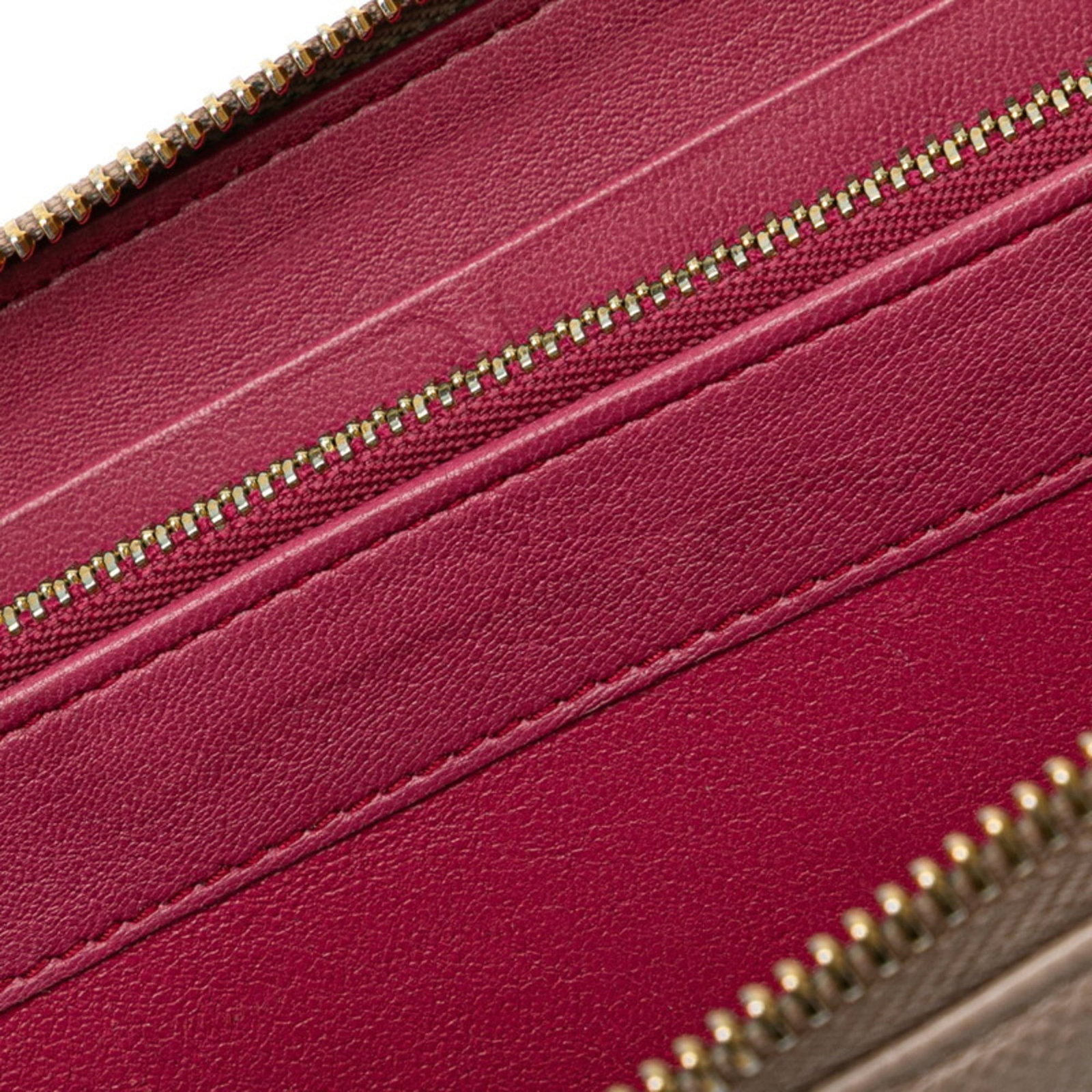 Long Bi fold Wallet Leather - 5