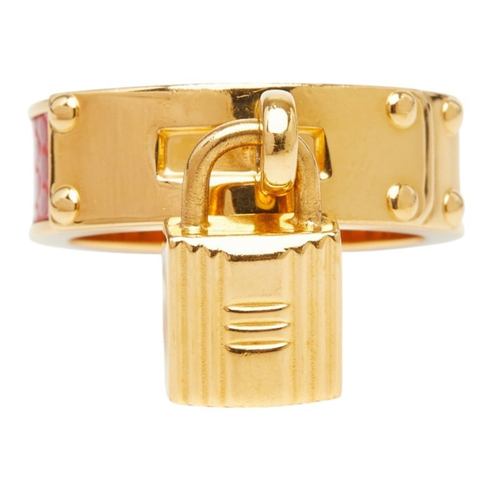 Hermes Scarf Ring Leather - 2