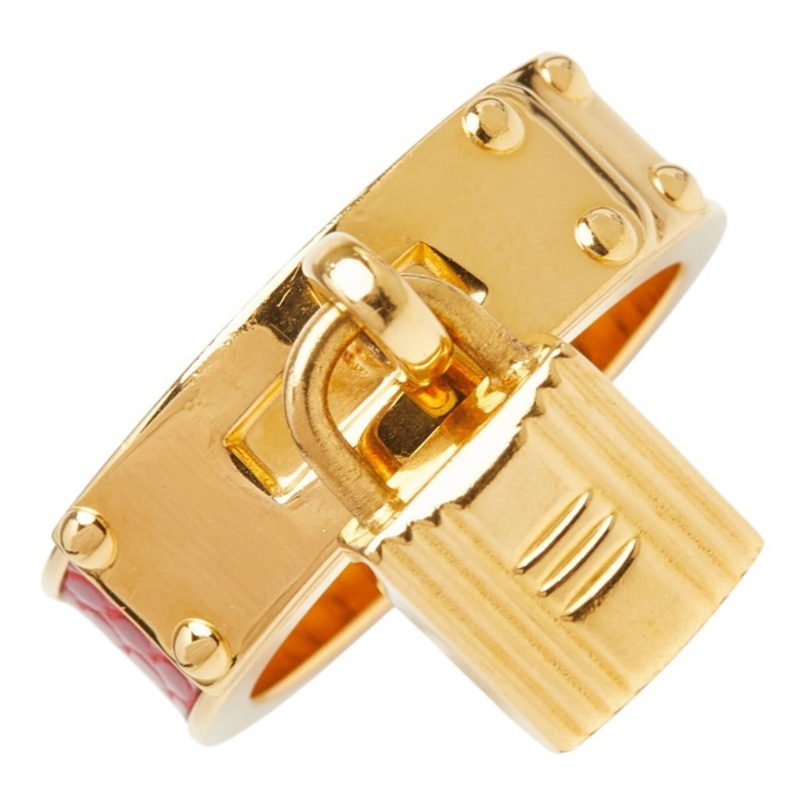 Hermes Scarf Ring Leather - 3