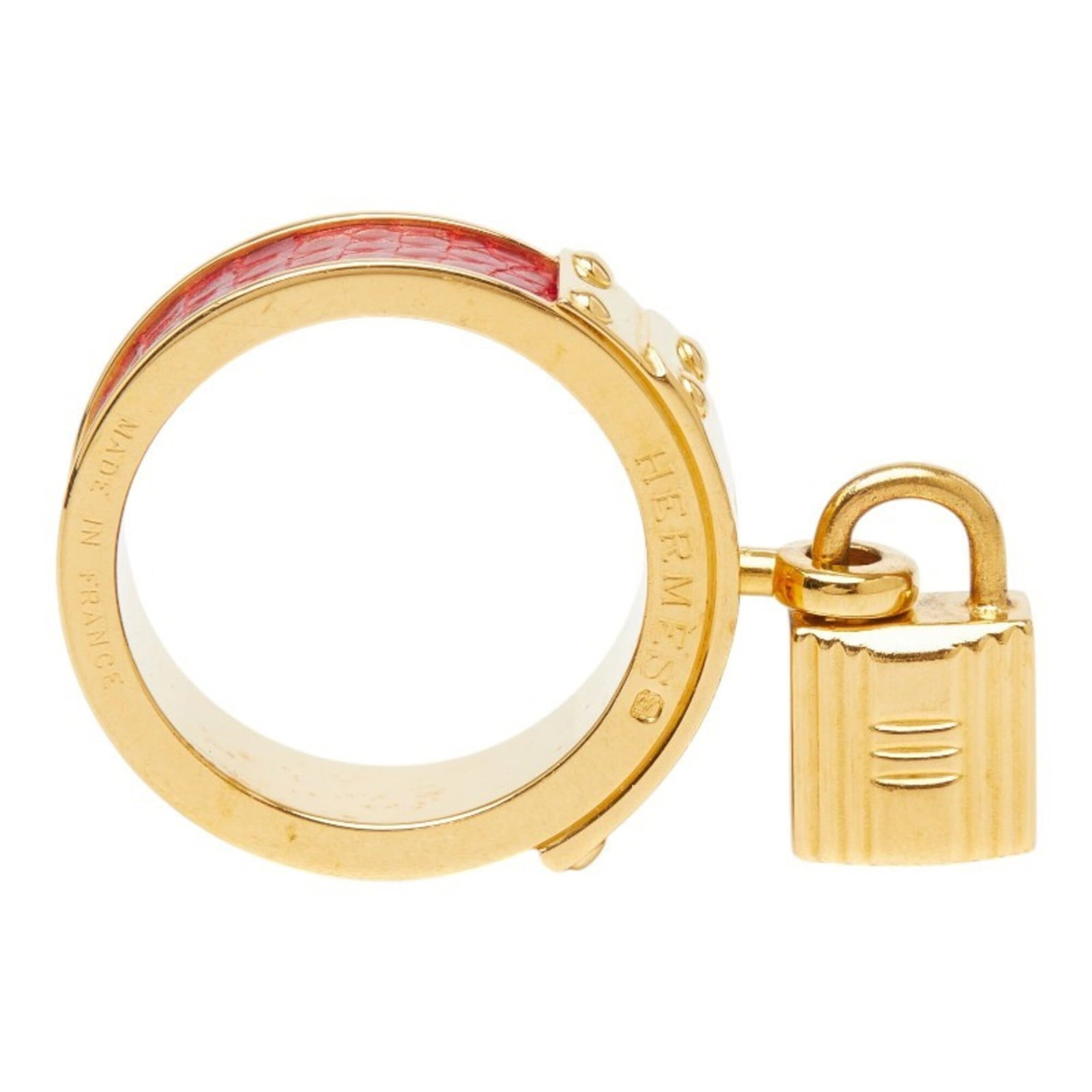 Hermes Scarf Ring Leather - 4
