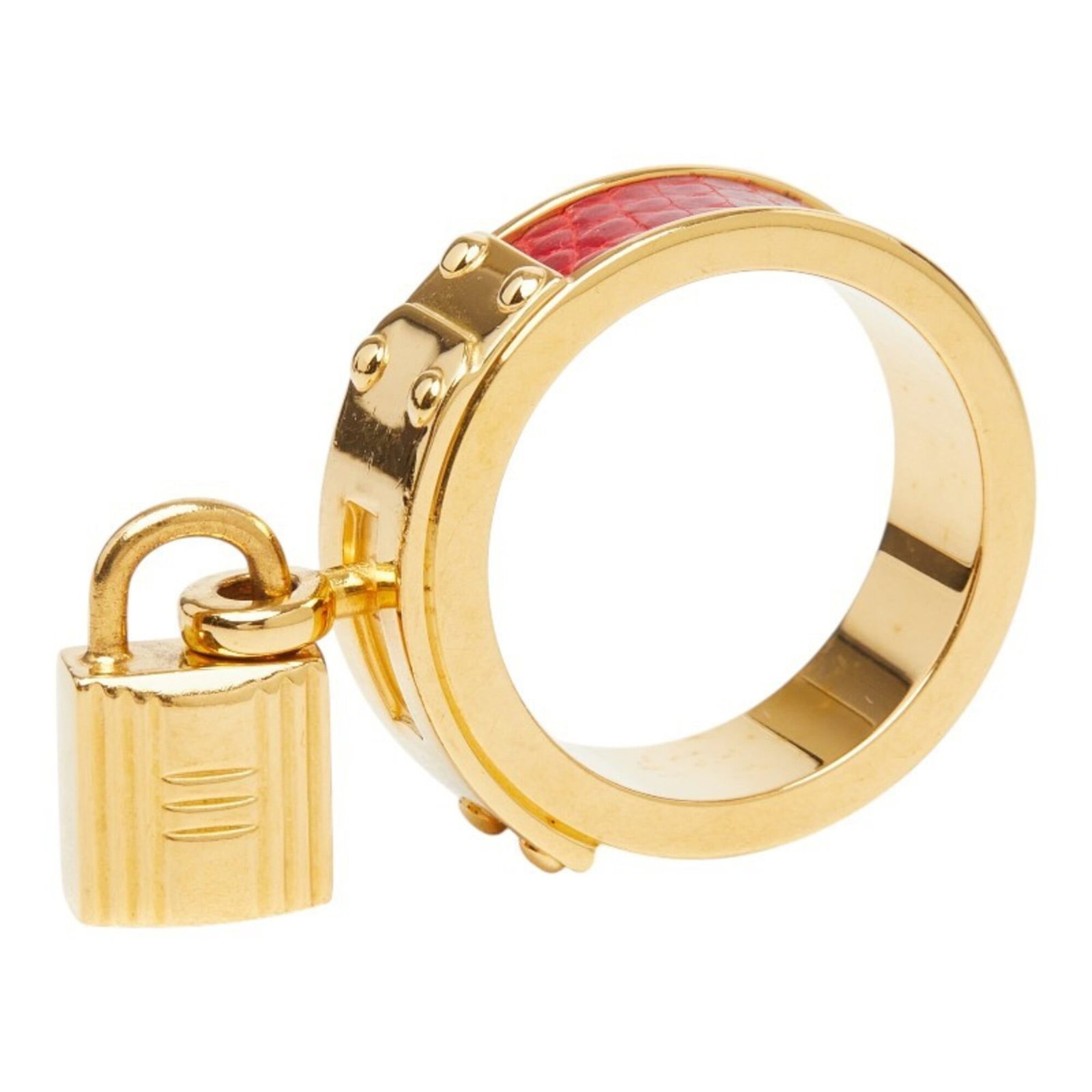 Hermes Scarf Ring Leather - 5