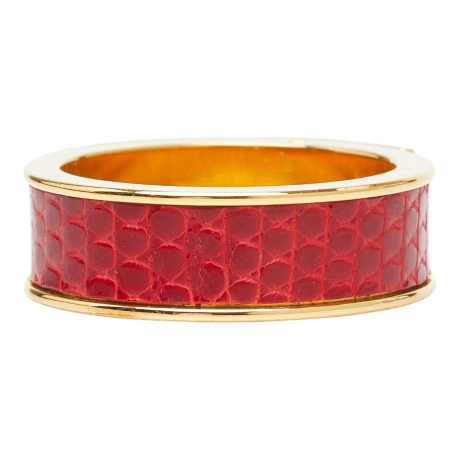 Hermes Scarf Ring Leather - 6